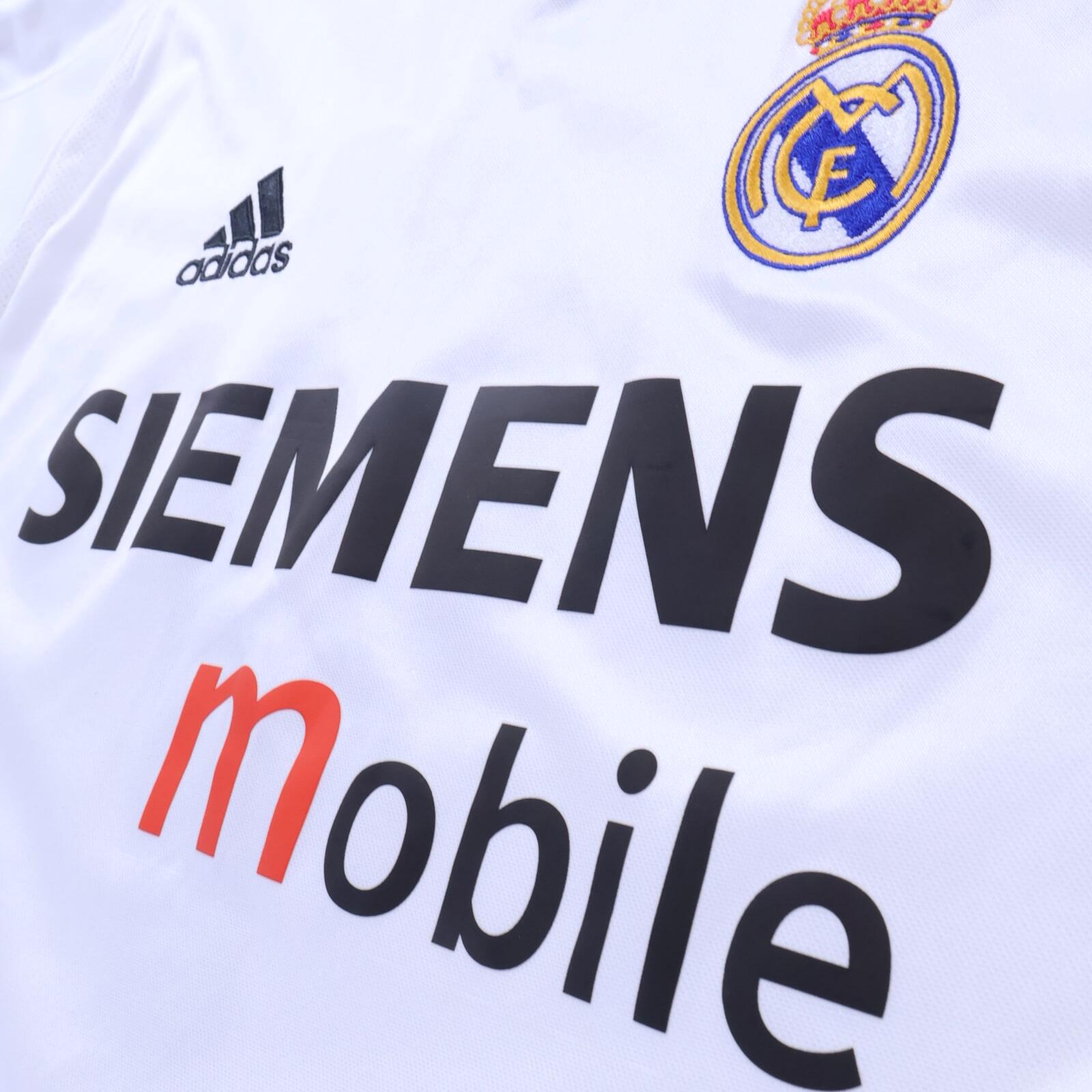 Real Madrid Ronaldo #9 2004/05 Home Shirt - M