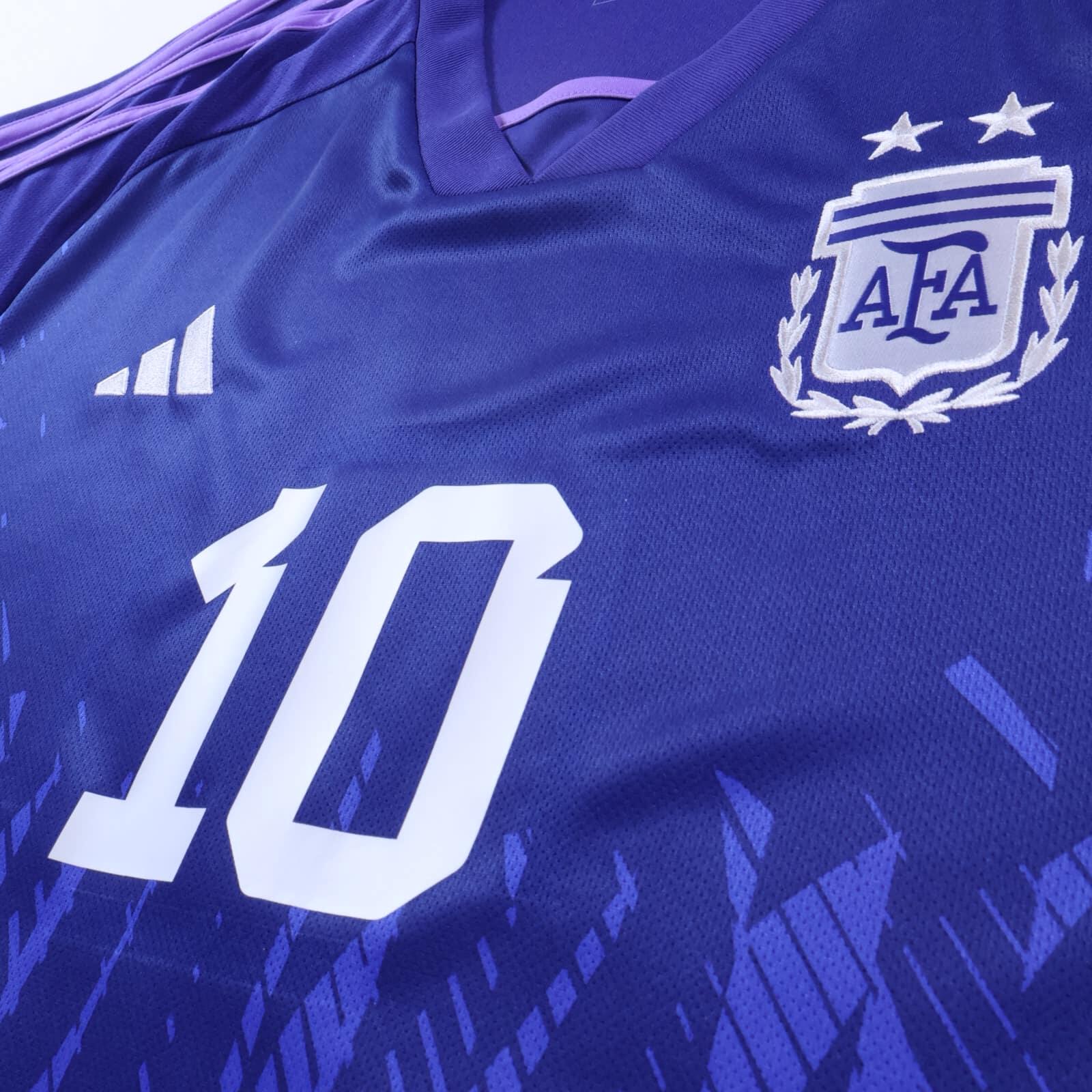 Argentina Messi #10 2022 World Cup Away - XL