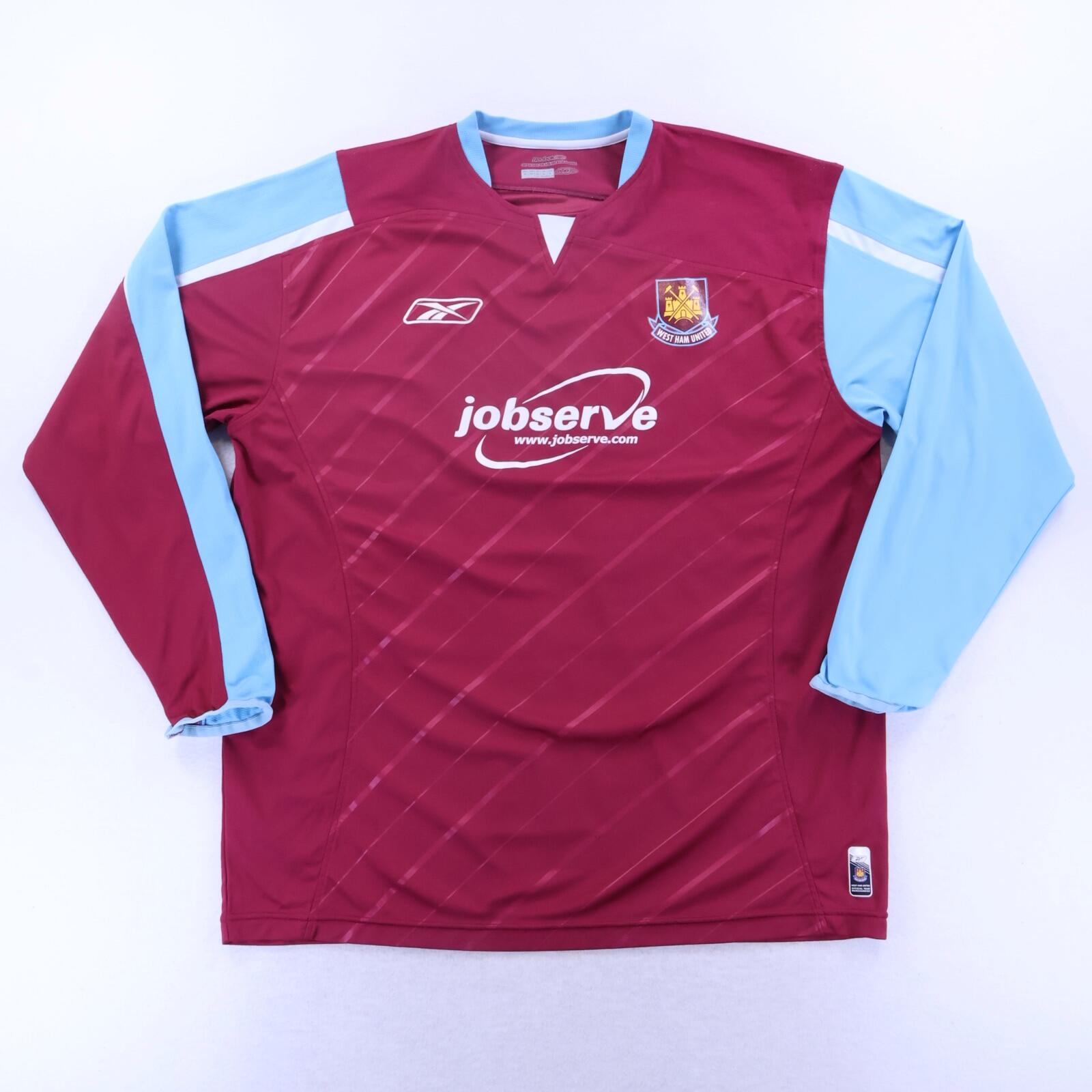 West Ham United Tevez #32 2005/07 Home Shirt - XL