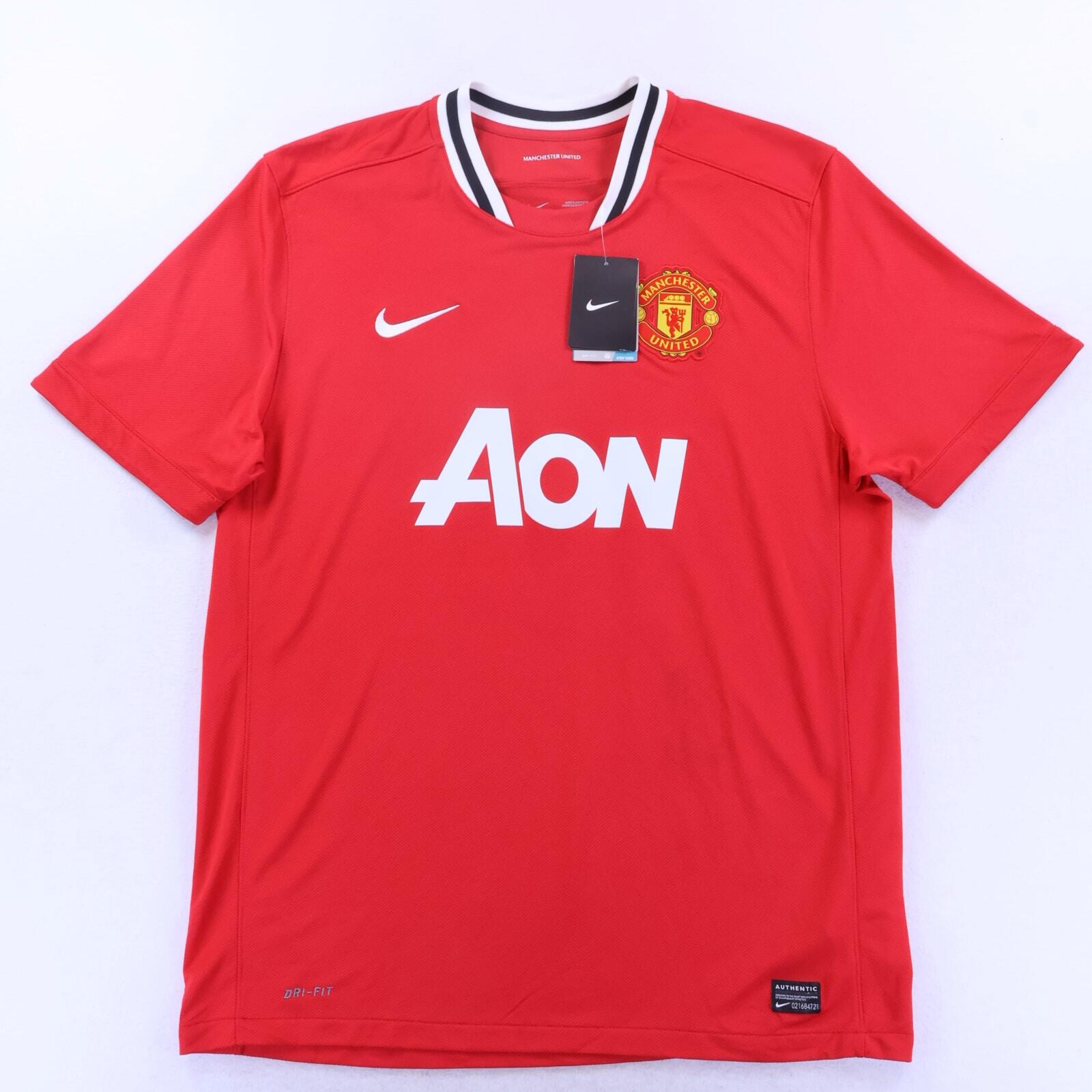 *NWT* Manchester United Vidic #15 2011/12 Home Shirt - XL