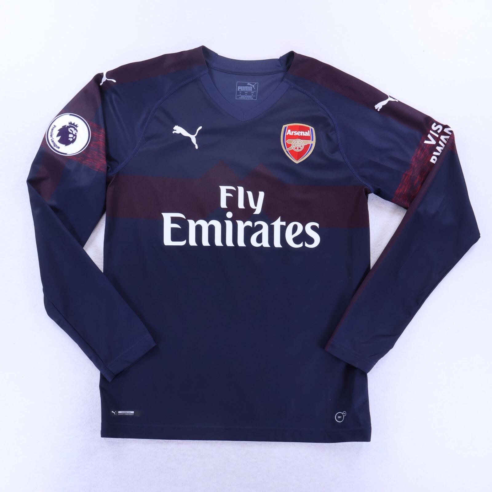 Arsenal Iwobi #17 2018/19 Away Shirt - Long Sleeve - M