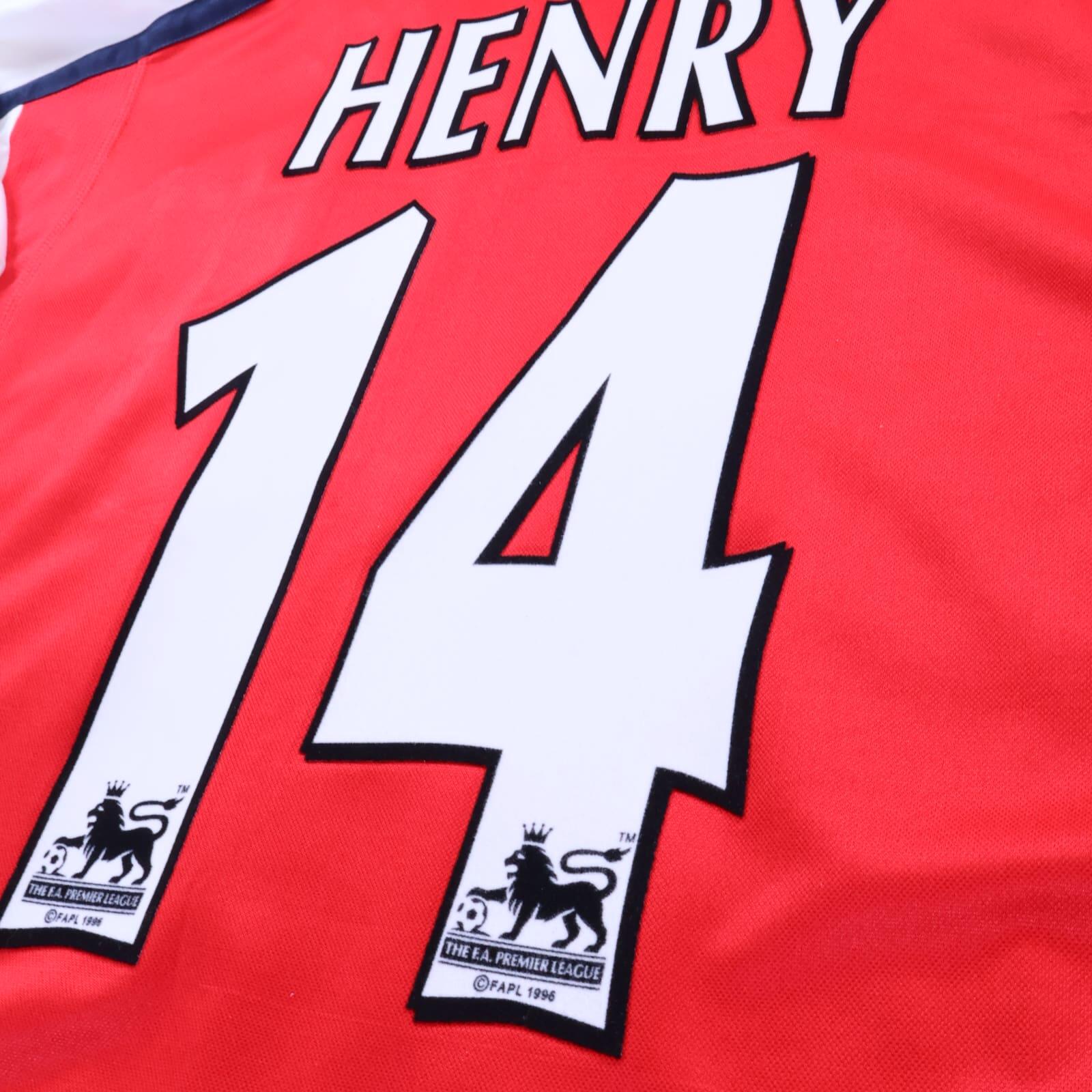 Arsenal Henry #14 2000/02 Home Shirt - XL