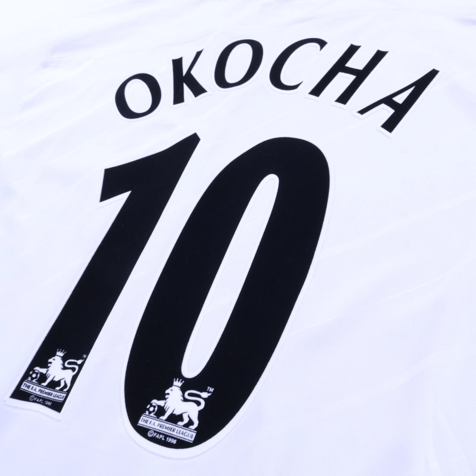 Bolton Wanderers Fc Okocha #10 2005/06 Home Shirt - XL