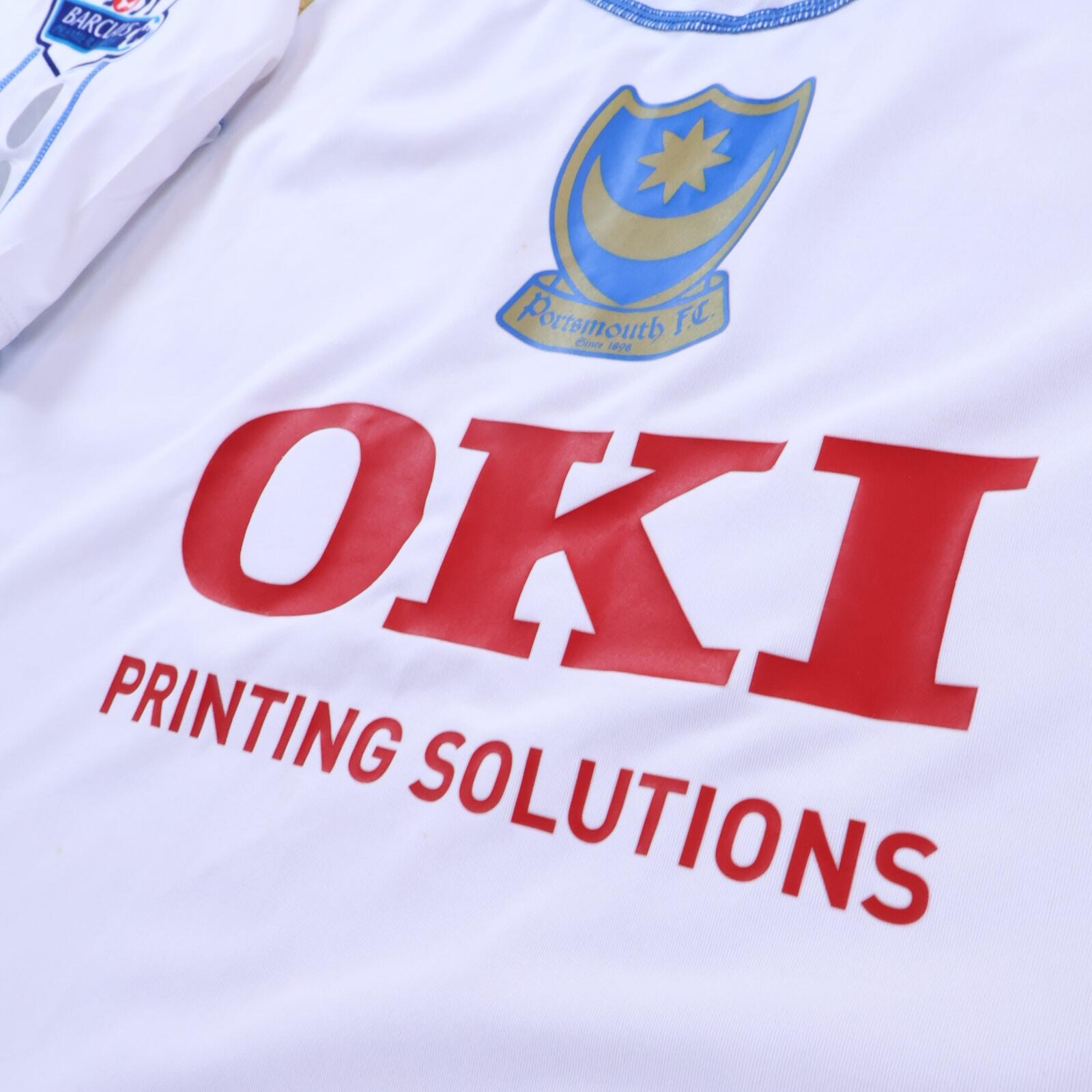 Portsmouth F.C Muntari #11 2007/08 Away Shirt - L