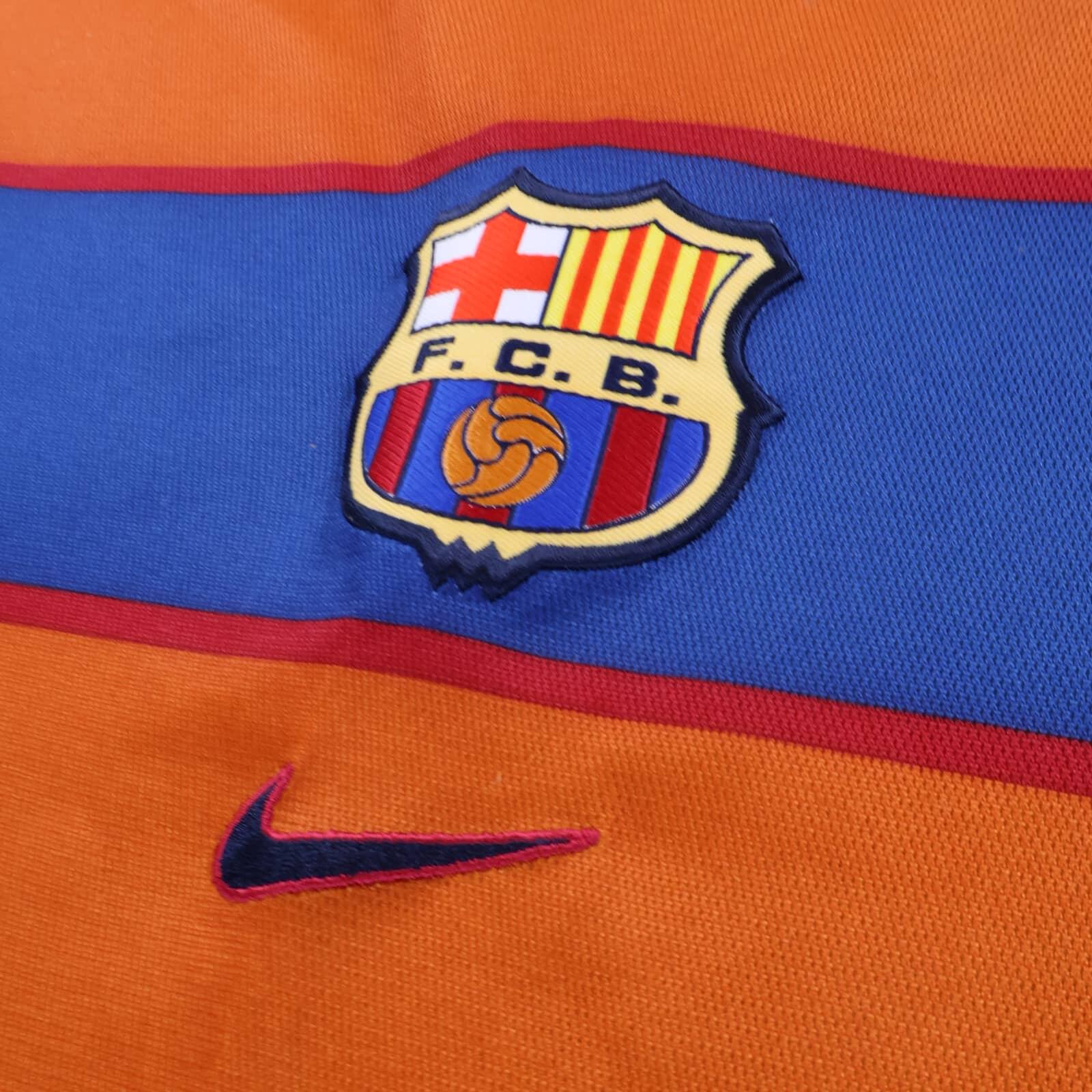 *MINT* Barcelona Guardiola #4 1998/00 Away Shirt - Nike Basic - M