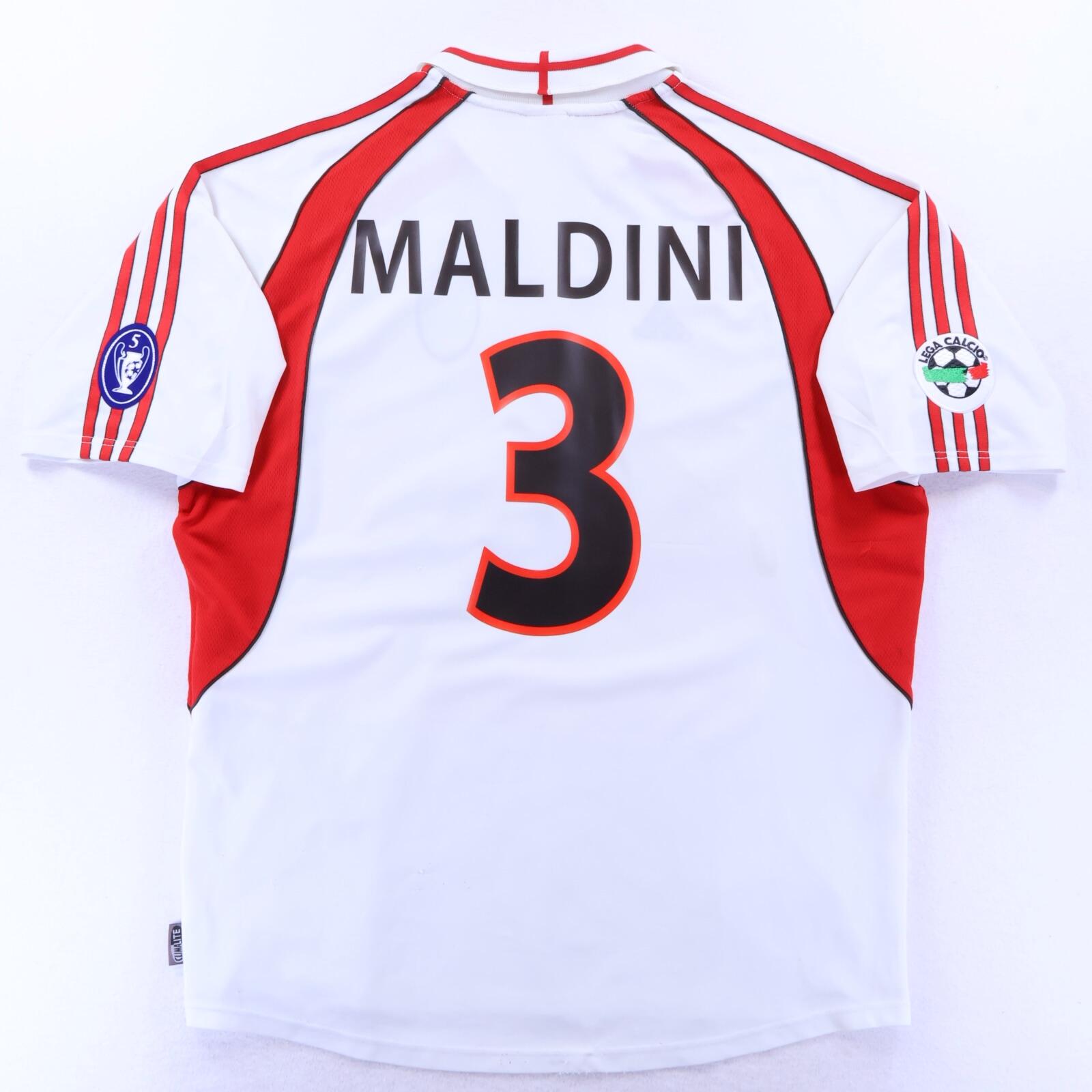 Ac Milan Maldini #3 2000/02 Away Shirt - XL