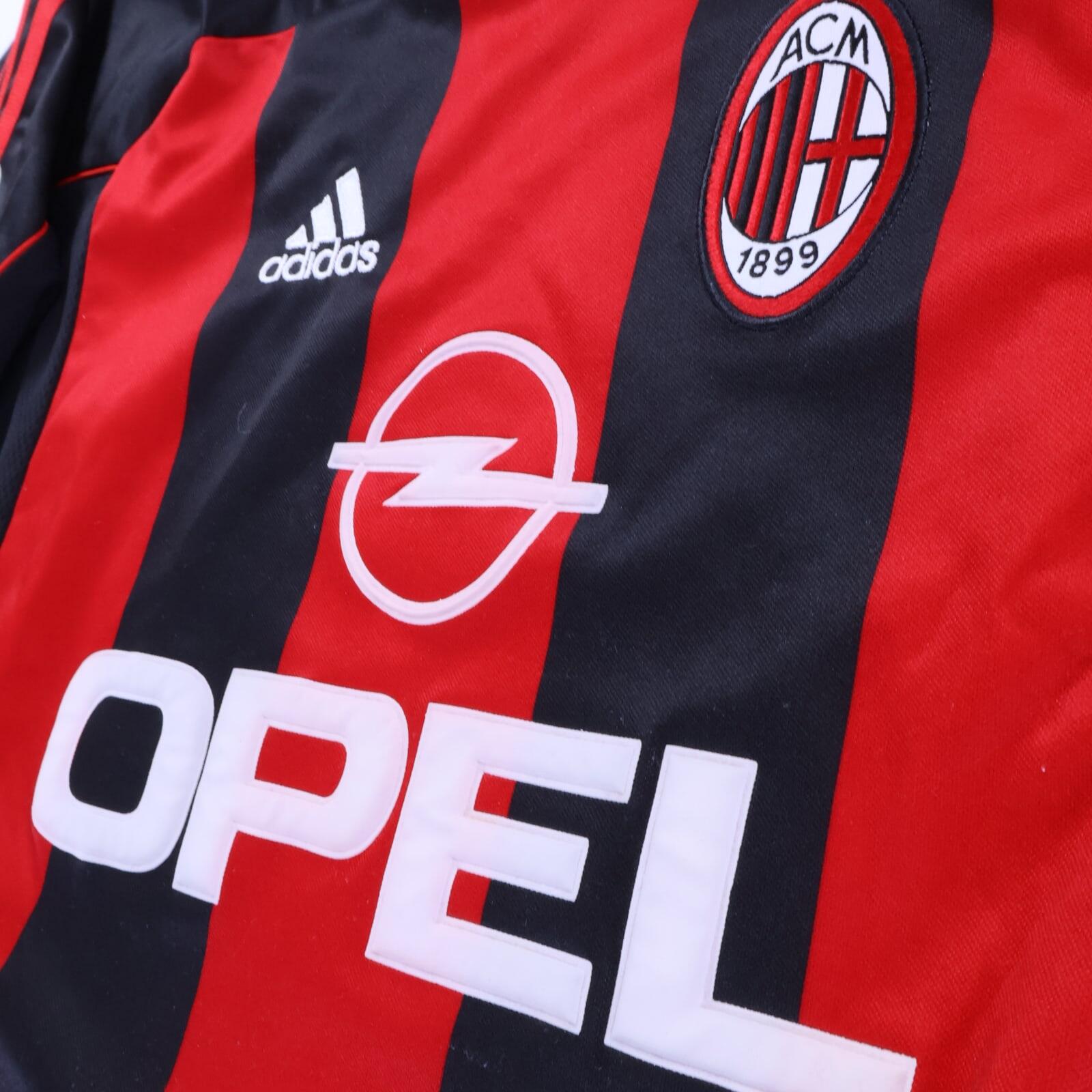 Ac Milan Rui Costa #10 2000/02 Home Shirt - L