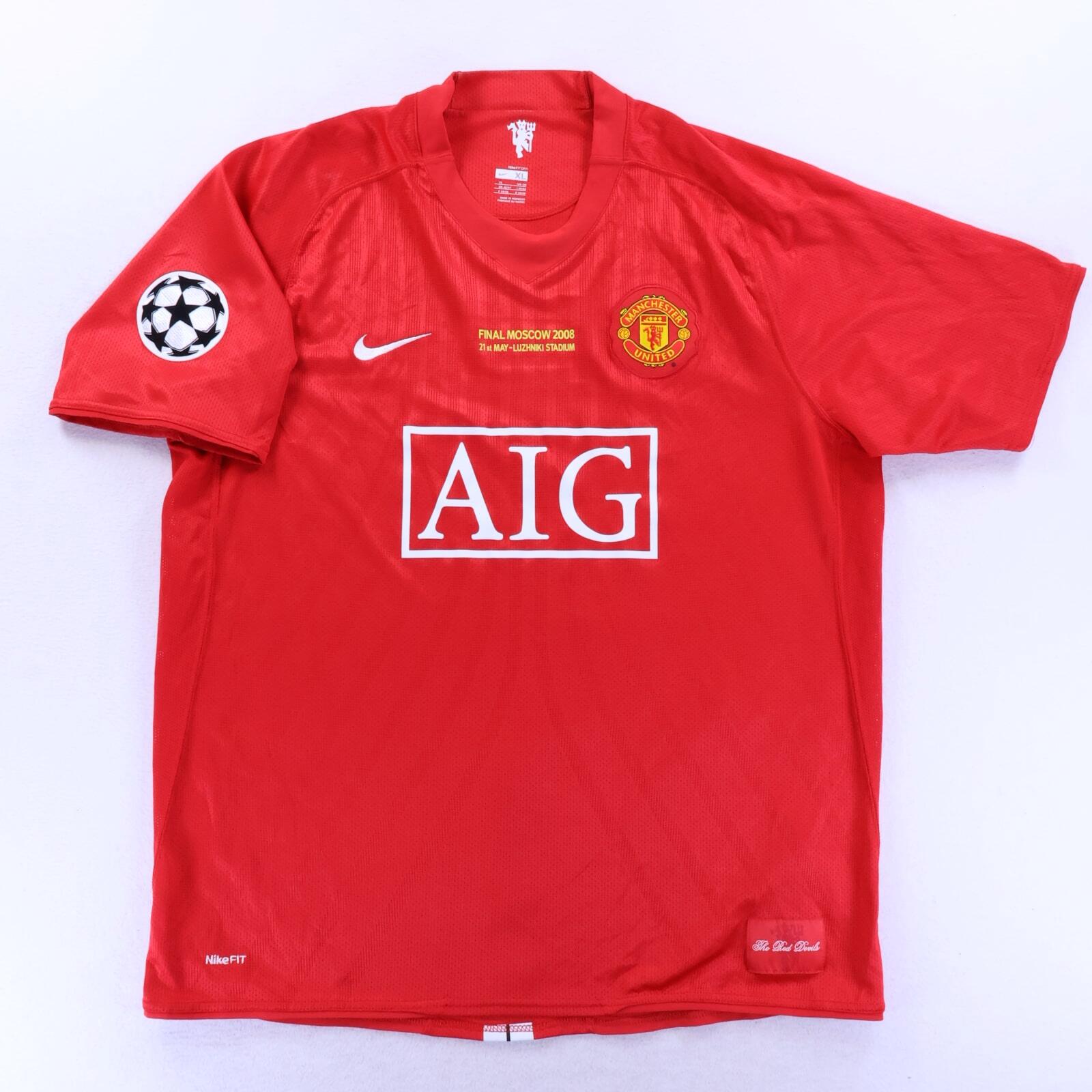 Manchester United Ronaldo #7 2007/09 Home Shirt - XL