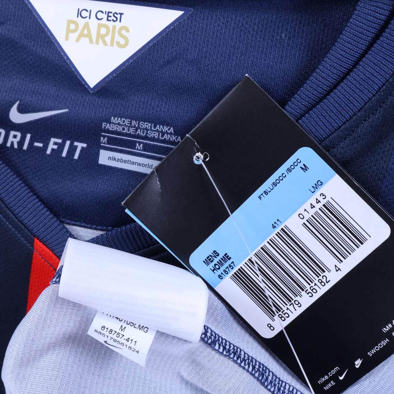 *NWT* Paris Saint-Germain F.C Ibrahimović #10 2014/15 Home Shirt - M