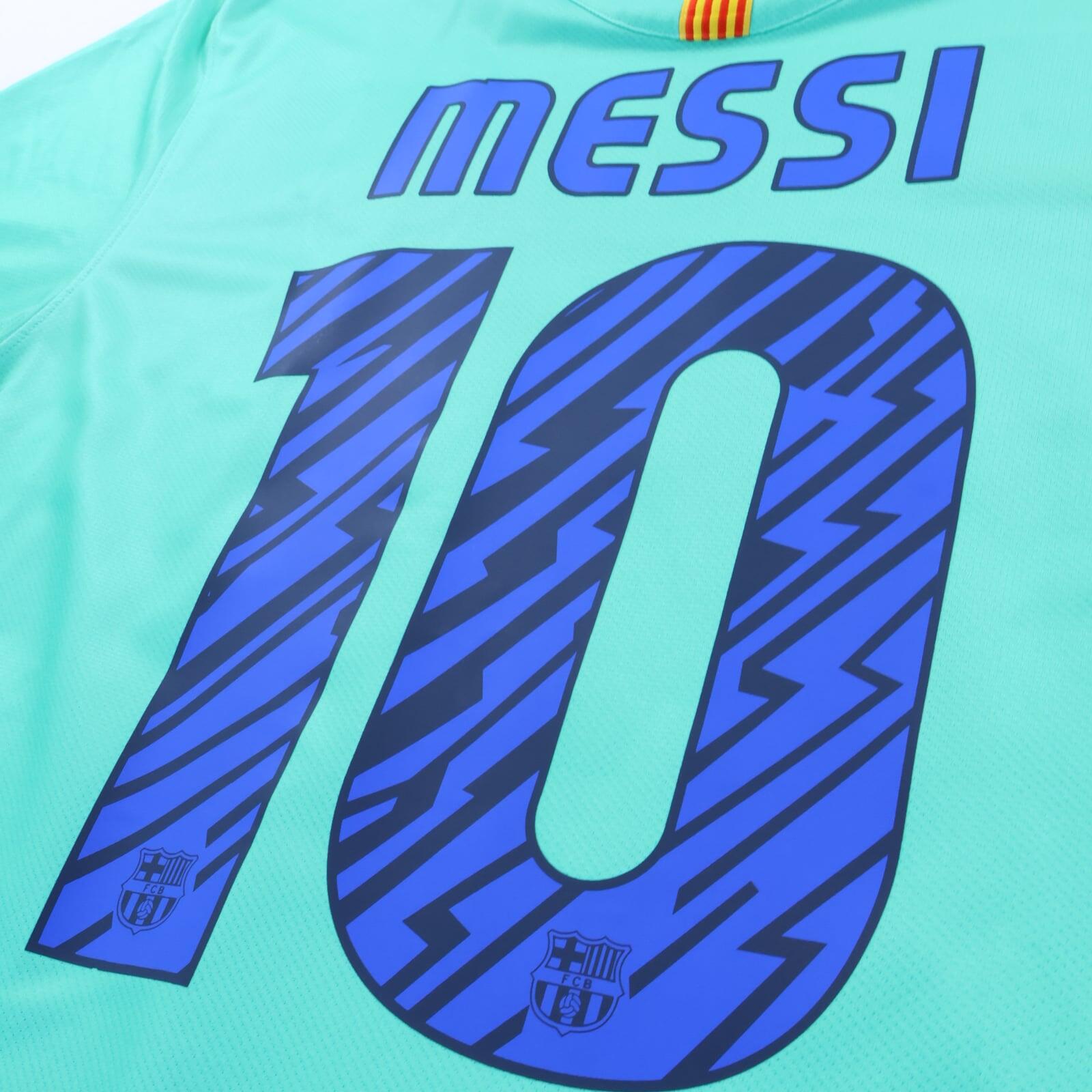 Barcelona Messi #10 2010/11 Away Shirt - L
