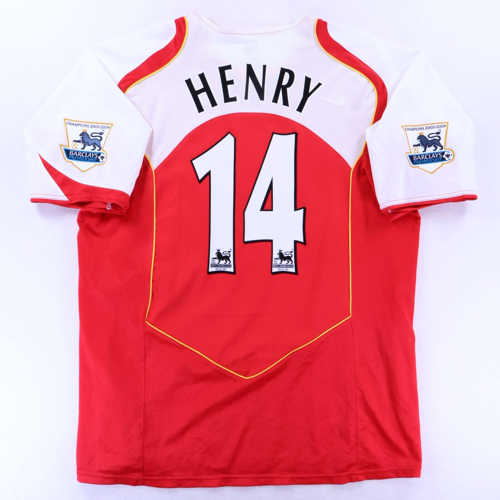 Arsenal Henry #14 2004/05 Home Shirt - 2XL