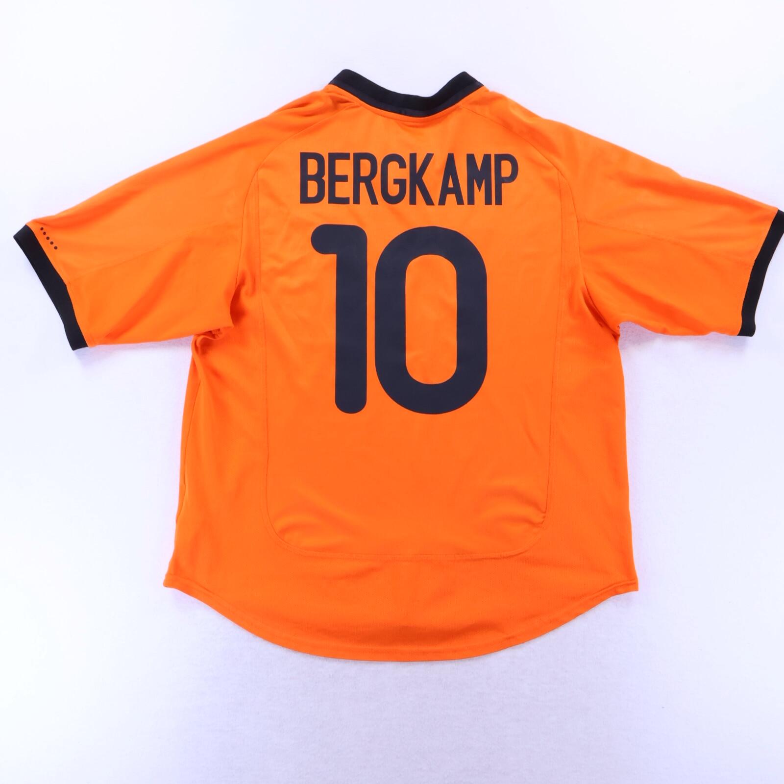 Netherlands Bergkamp #10 2000/02 Home Shirt - L