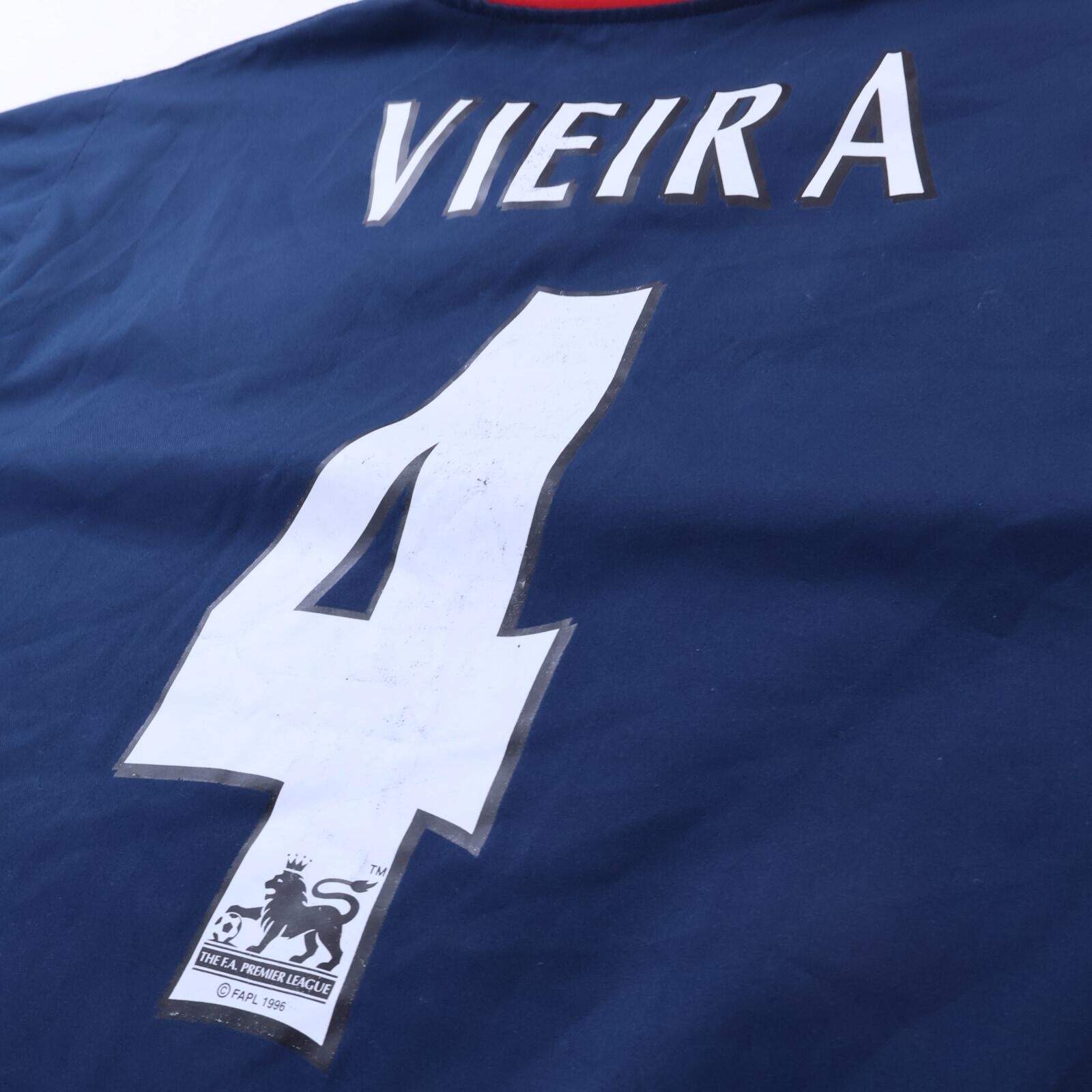 Arsenal Vieira #4 2002/03 Away Shirt - Long Sleeve - XL