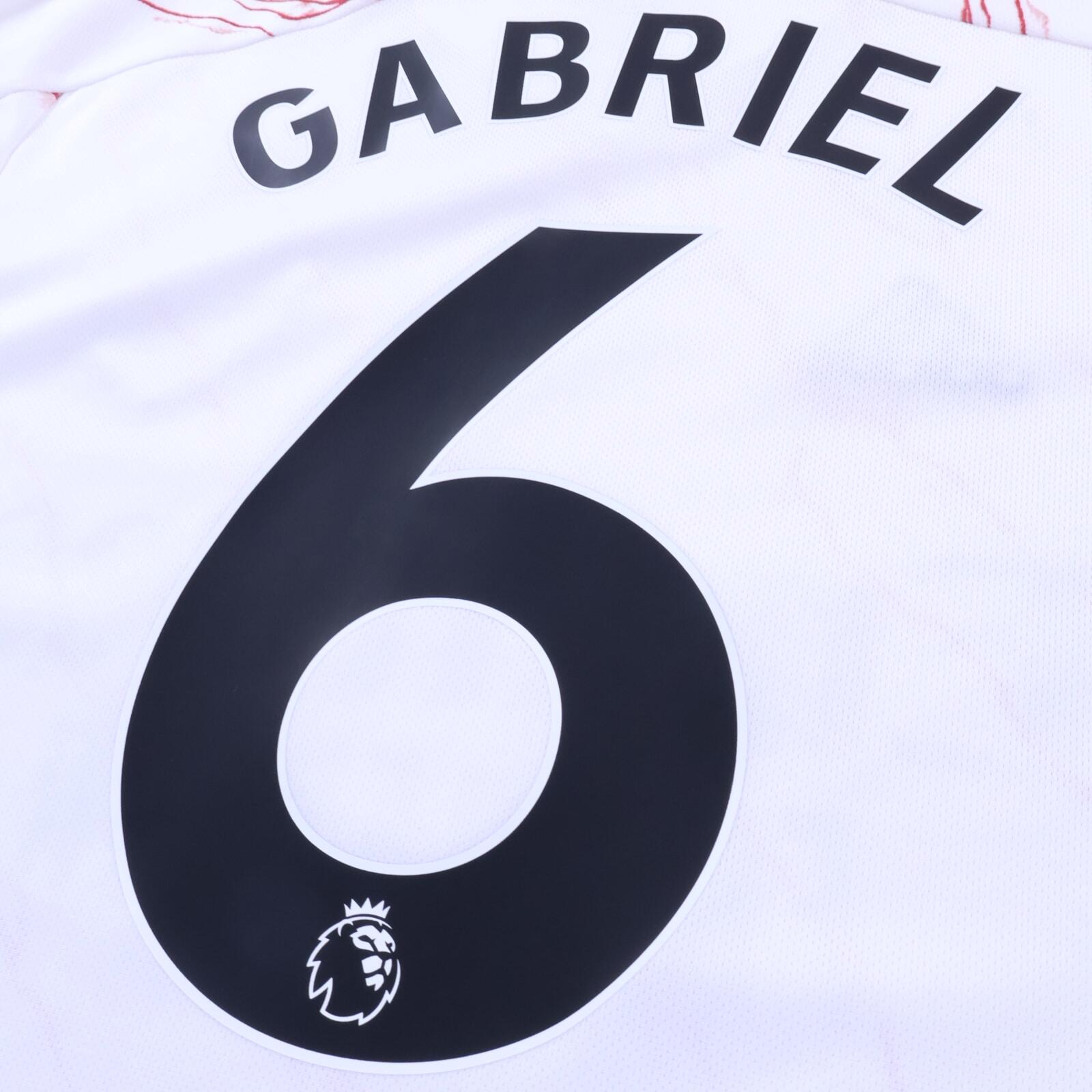 Arsenal Gabriel #6 2020/21 Away Shirt - M