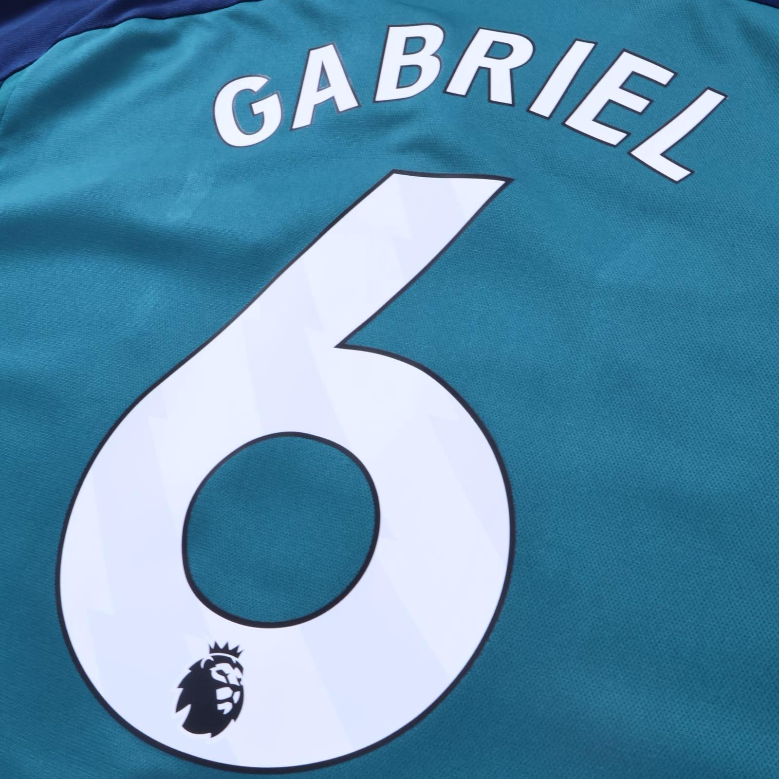 Arsenal Gabriel #6 2023/24 Third Shirt - 3XL