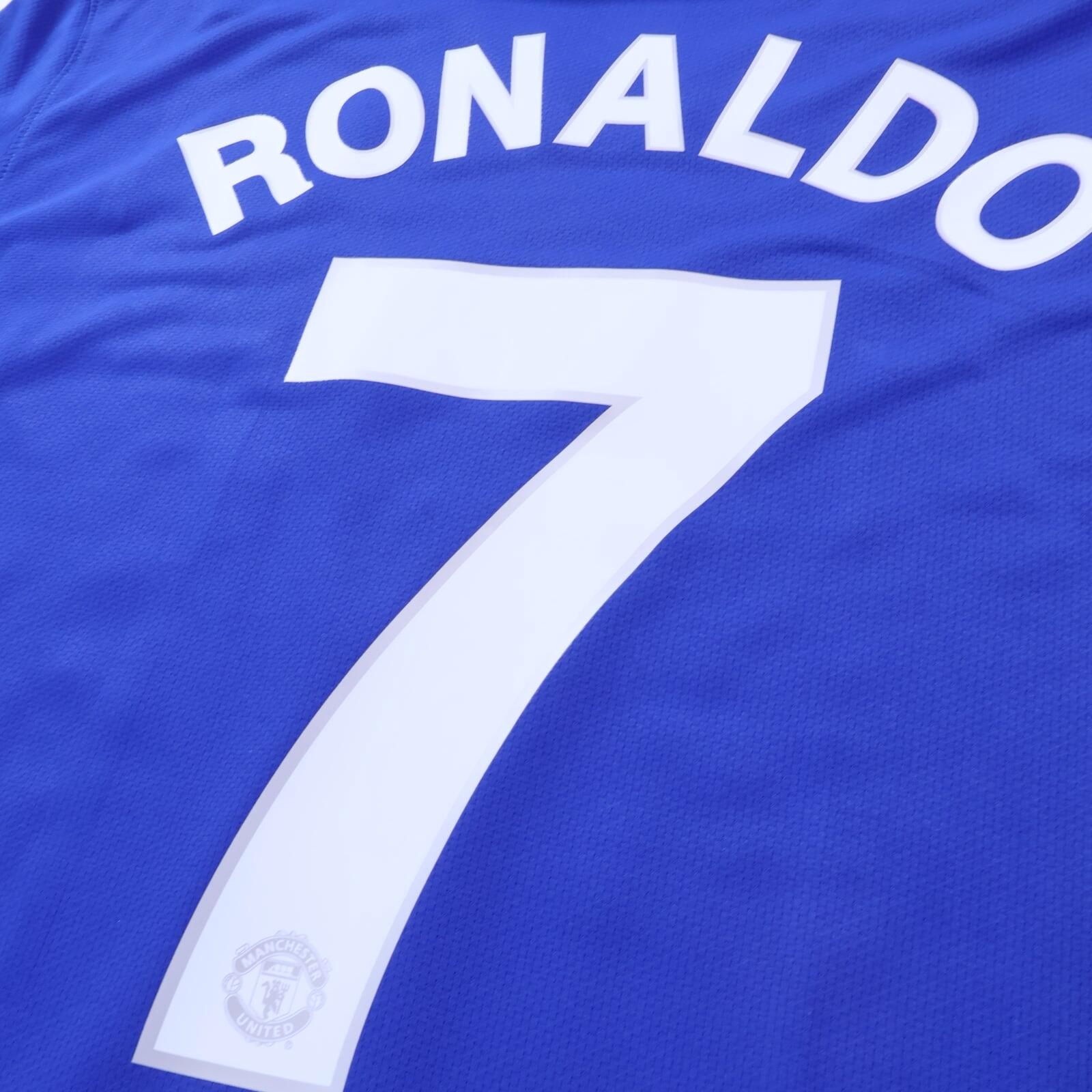 *MINT* Manchester United Ronaldo #7 2008/09 Third Shirt - L