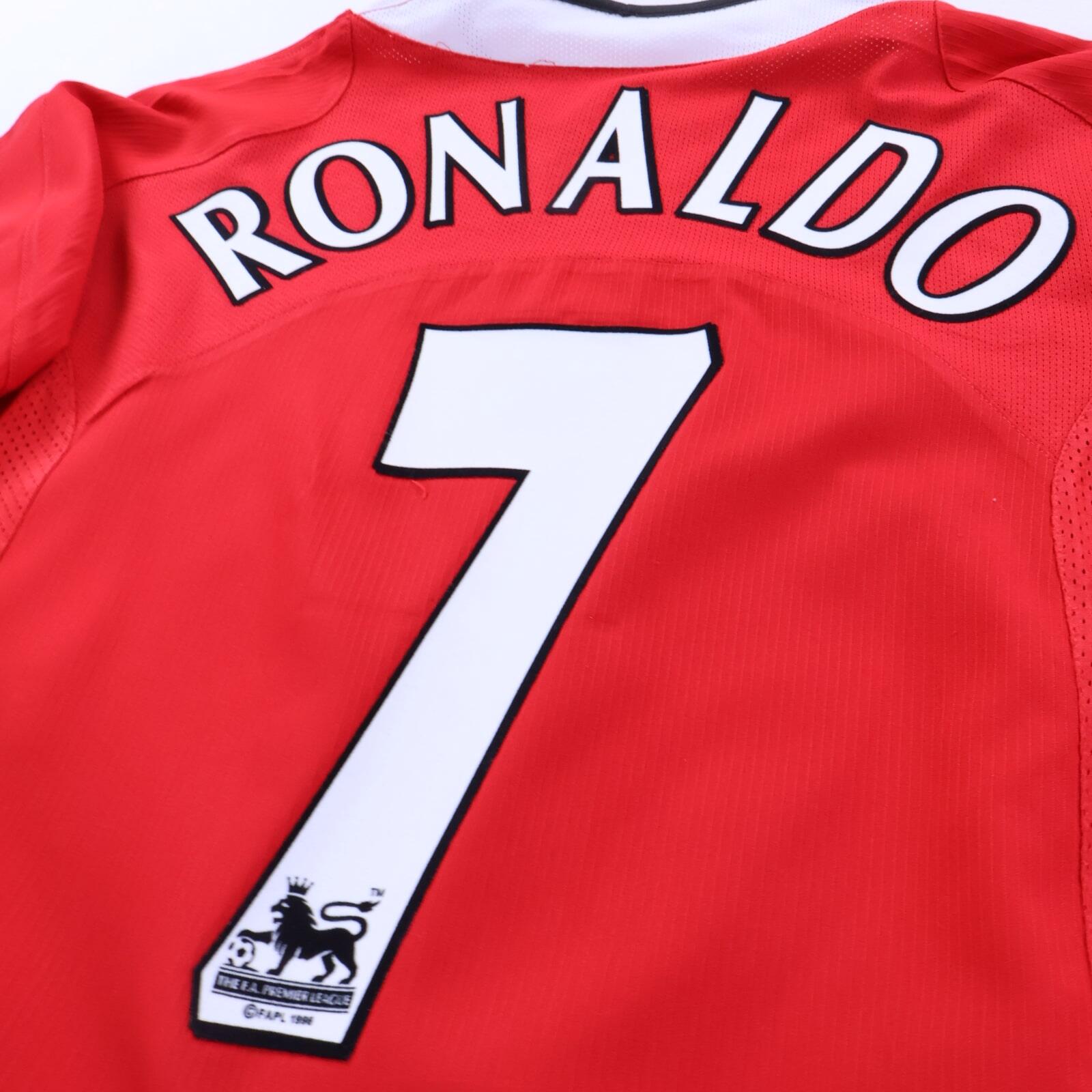Manchester United Ronaldo #7 2004/06 Home Shirt - M