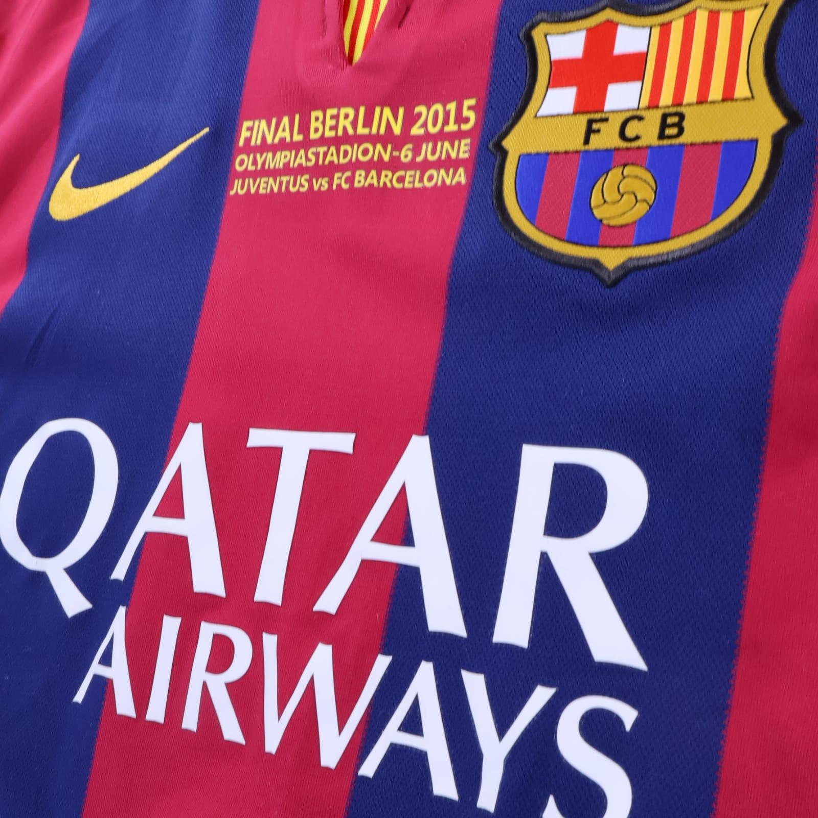 *MINT* Barcelona Neymar Jr #11 2014/15 Home Shirt - M