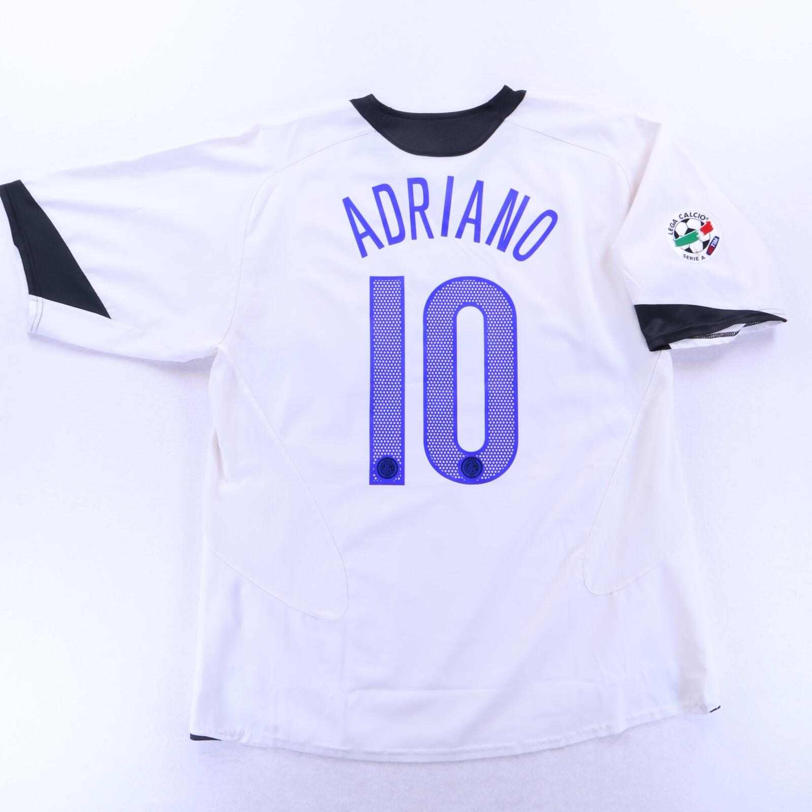 Inter Milan Adriano #10 2005/06 Away Shirt - XL