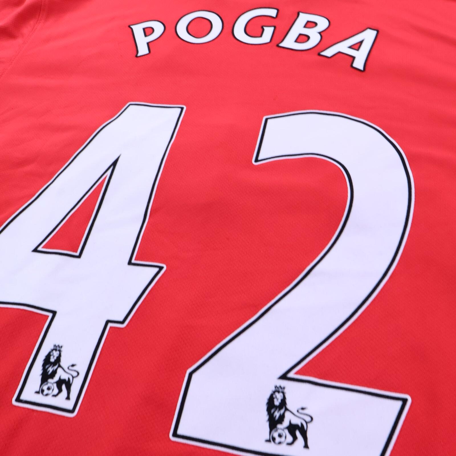 Manchester United Pogba #42 2011/12 Home Shirt - XL