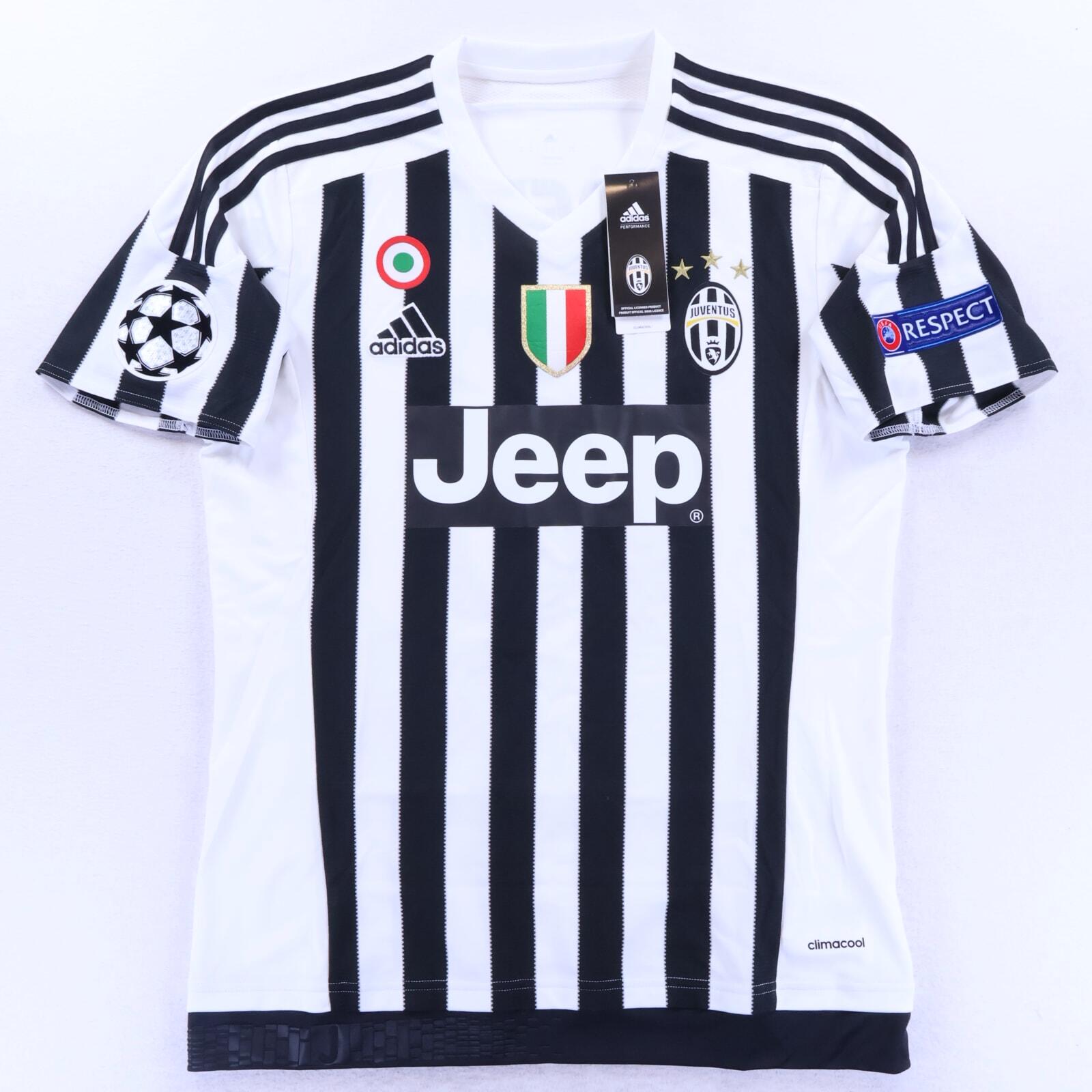 Juventus Pogba #6 2015/16 Home Shirt - M