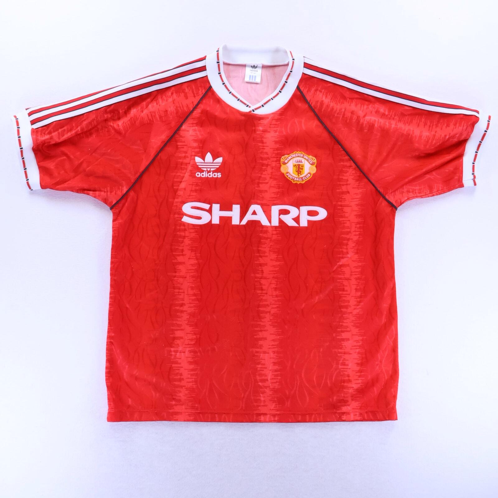Manchester United 1990/92 Home Shirt - L