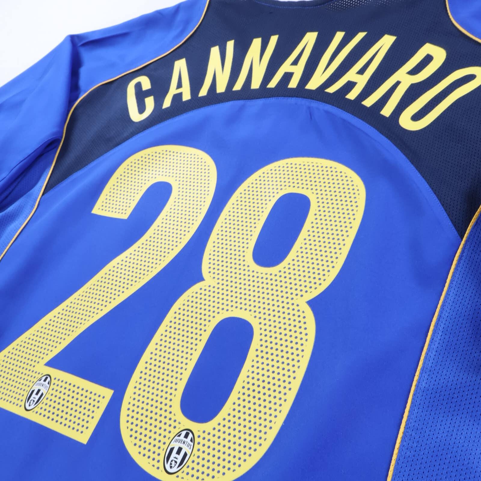 Juventus P. Cannavaro #28 2004/05 Third Shirt - XL