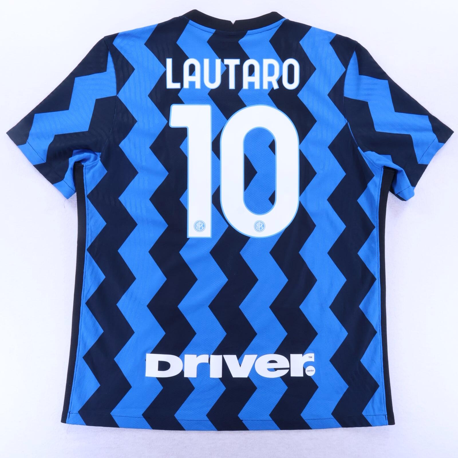 *MINT* Inter Milan Lautaro #10 2020/21 Home Shirt - Player Issue - XL