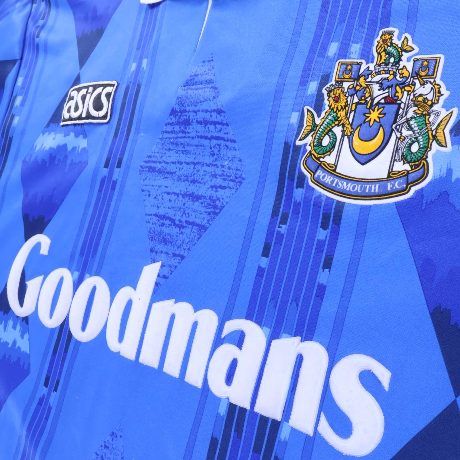 Portsmouth F.C 1993/95 Home Shirt - XL