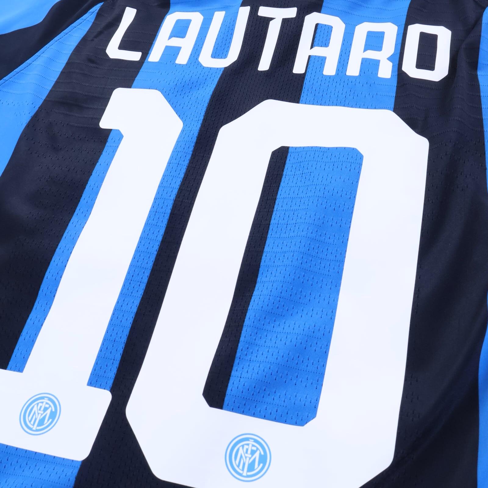 *MINT* Inter Milan Lautaro #10 2019/20 Home Shirt - Player Issue - M
