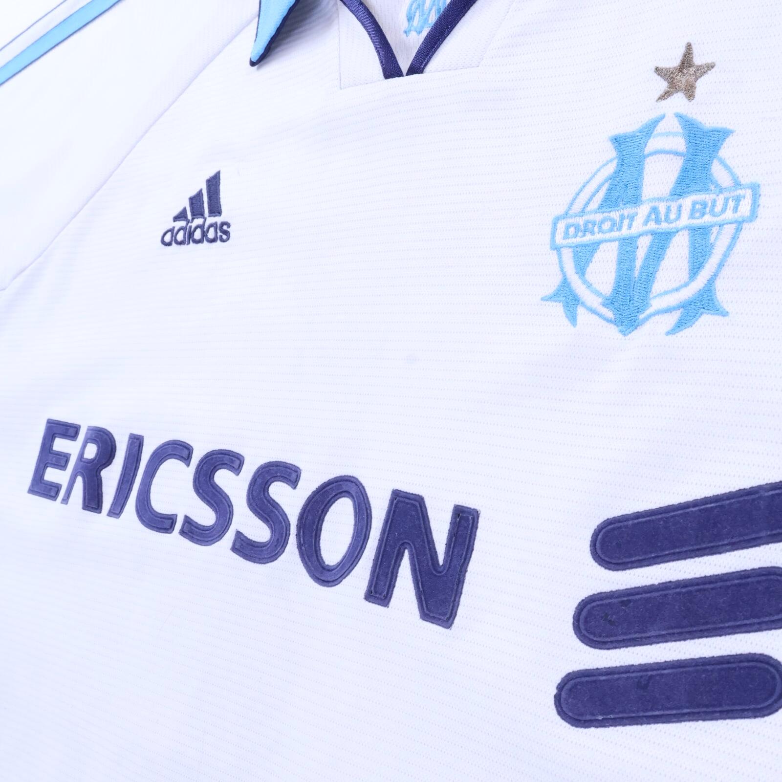 Marseille Ravanelli #11 1999/00 Home Shirt - XL