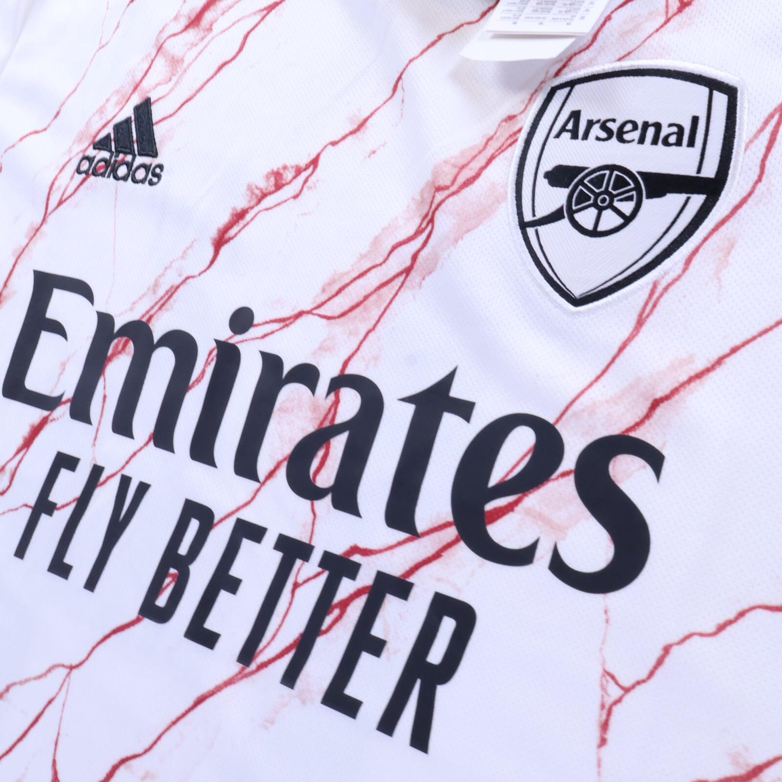 *NWT* Arsenal Aubameyang #14 2020/21 Away Shirt - L