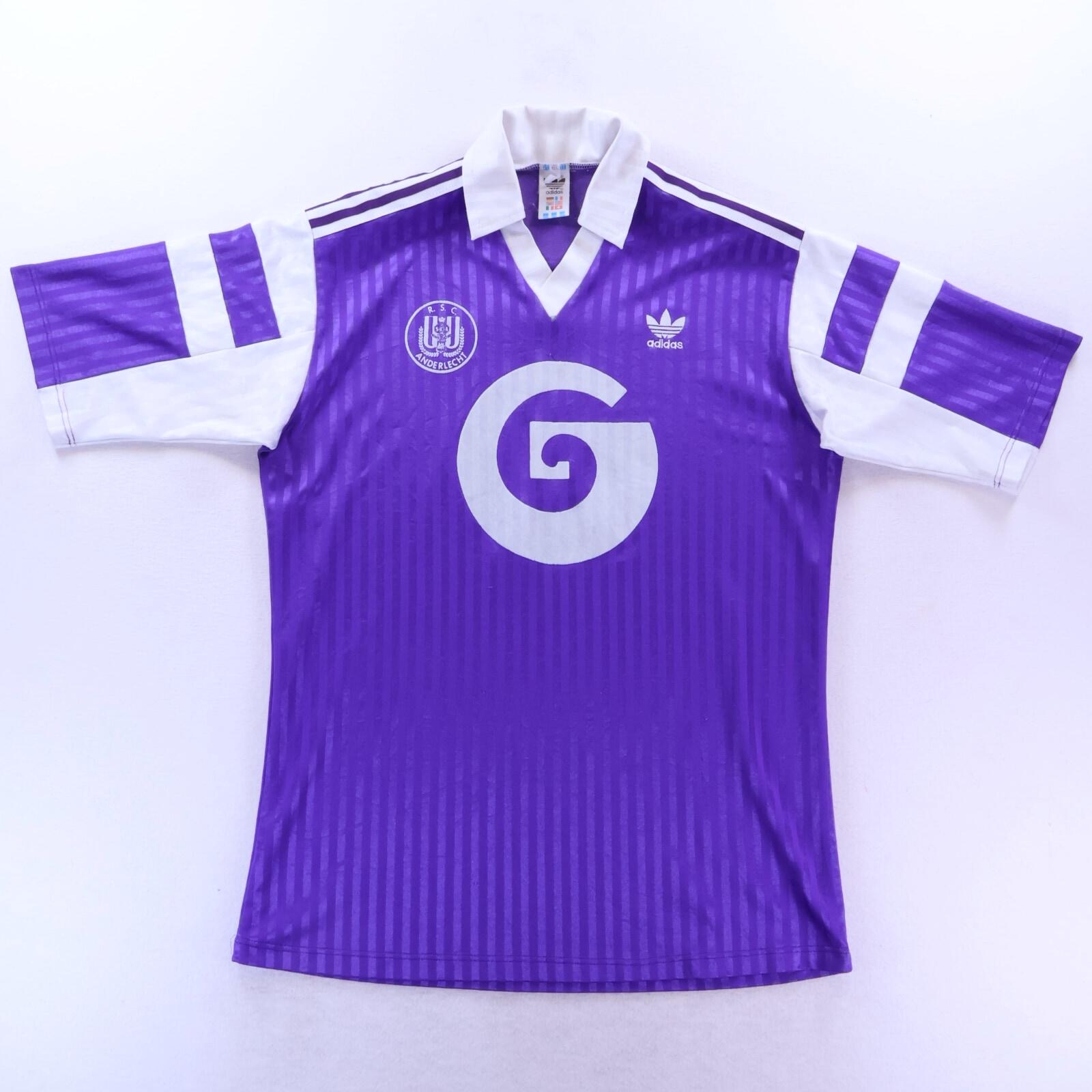 Rsc Anderlecht #3 1991/92 Home Shirt - L