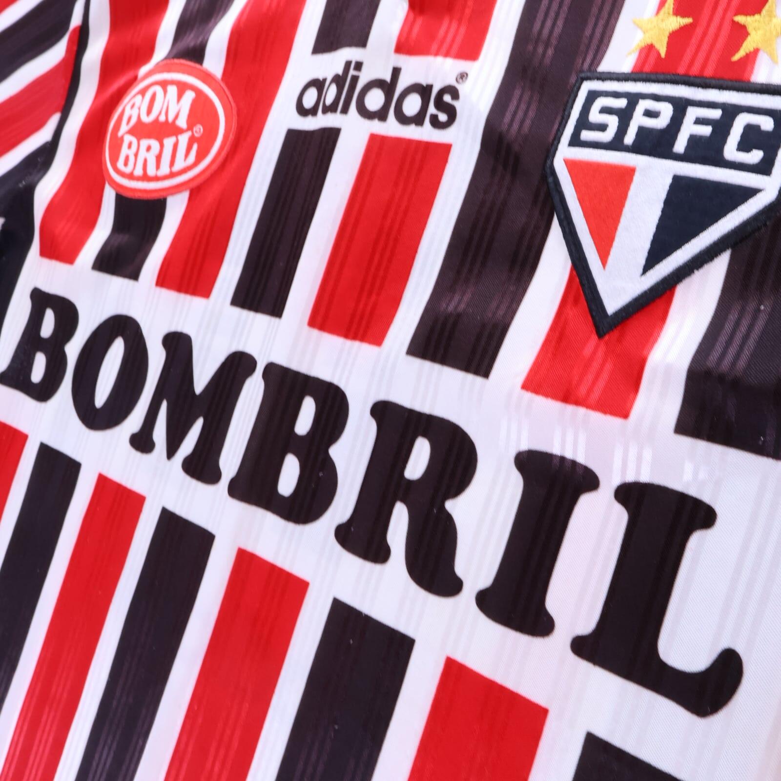 Sao Paulo Fc Denilson #11 1998 Away Pro Shirt - L