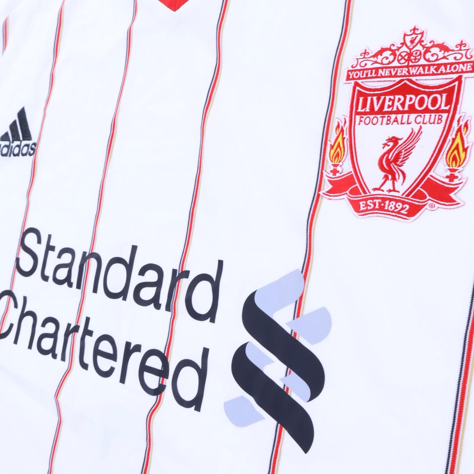 Liverpool F.C Suarez #7 2010/11 Away Shirt - Long Sleeve - 3XL