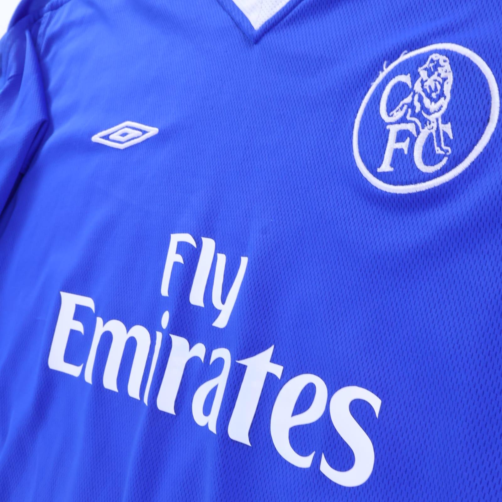 Chelsea Gudjohnsen #22 2003/05 Home Shirt - 2XL
