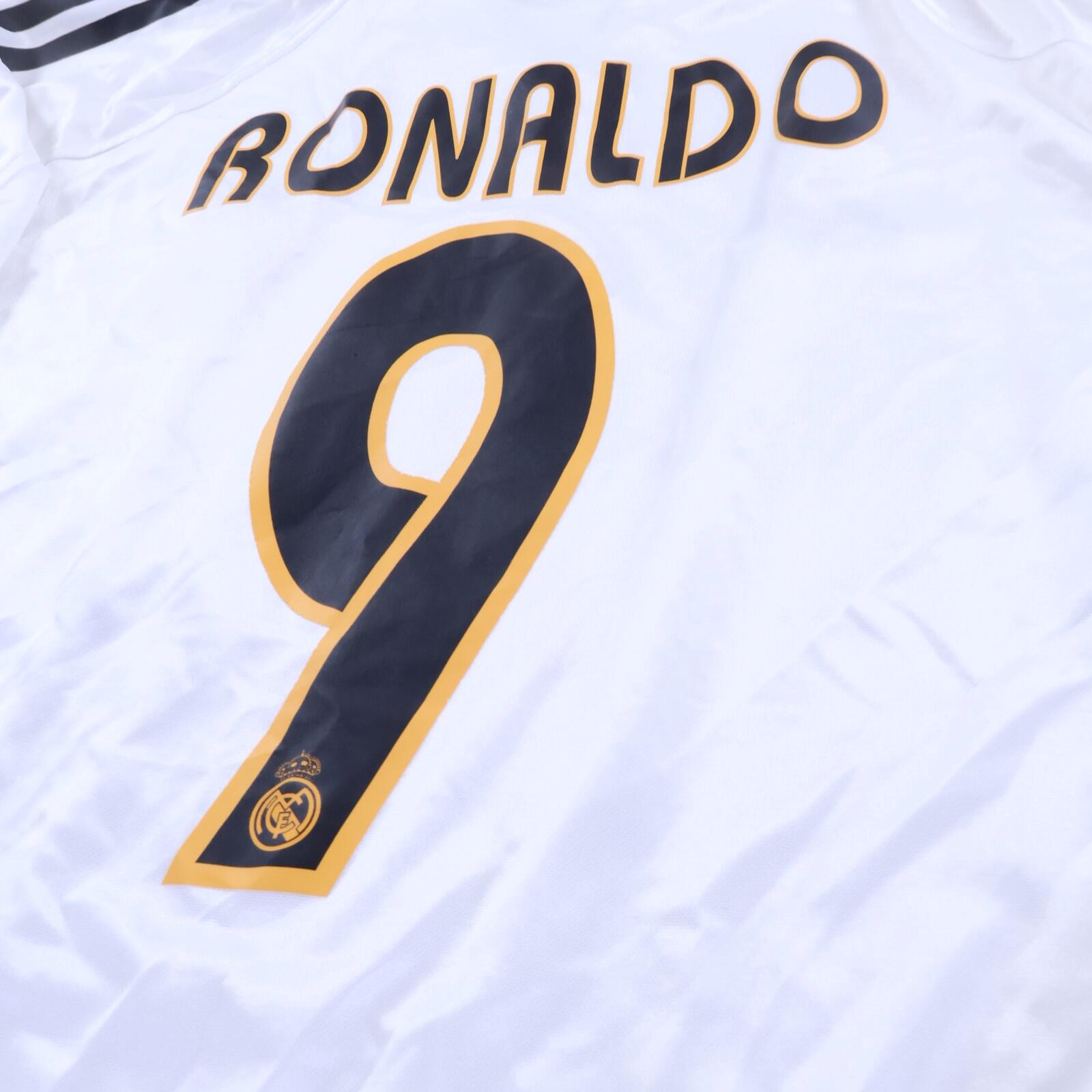 Real Madrid Ronaldo #9 2004/05 Home Shirt - XL