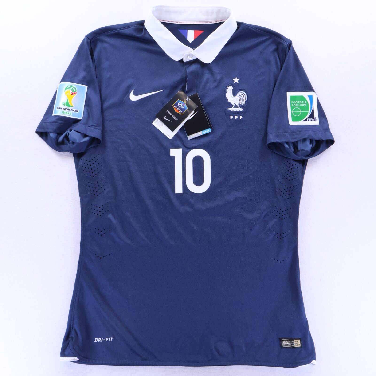 *NWT* France Benzema #10 2014/15 Home Shirt - Player Issue - L