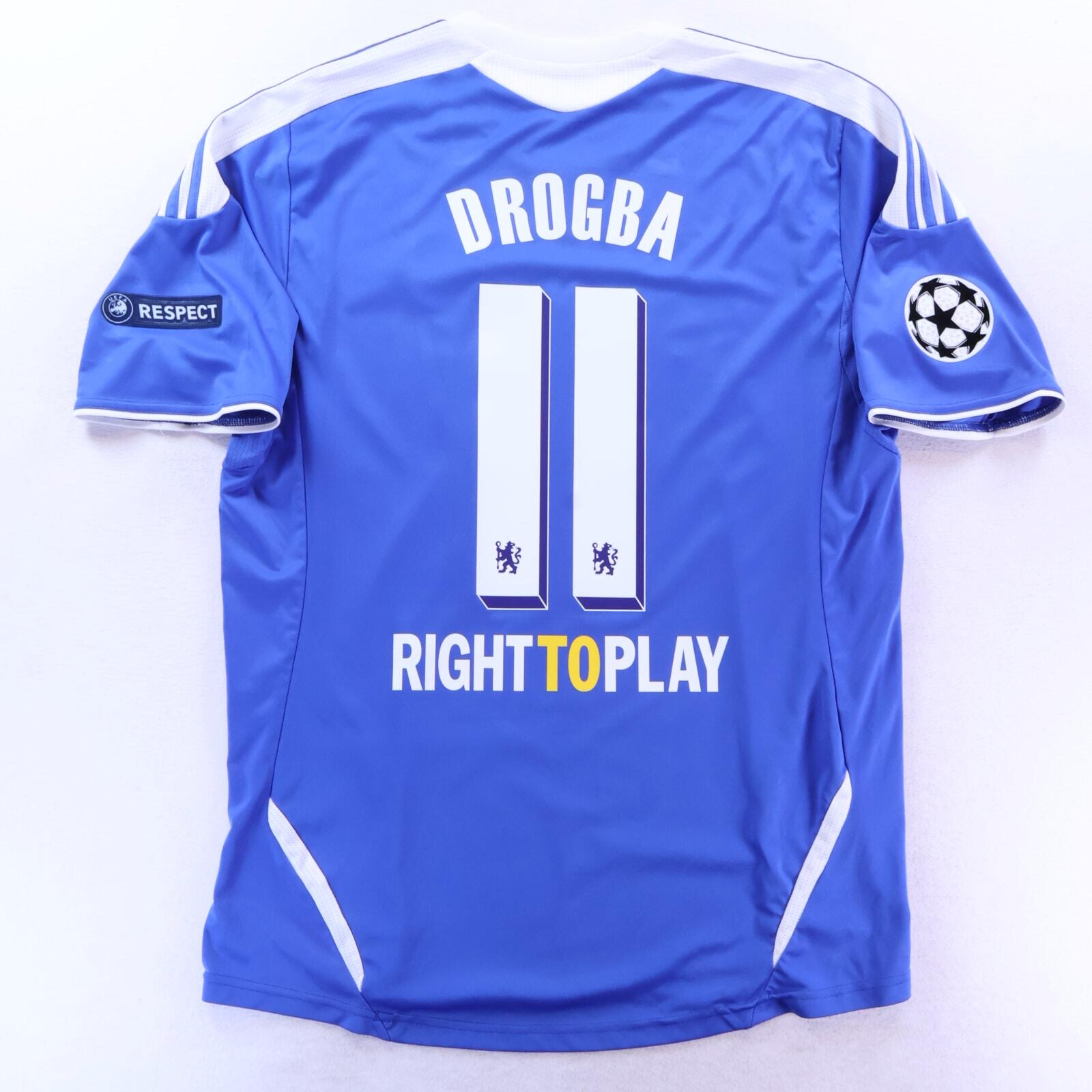 Chelsea Drogba #11 2011/12 Home Shirt - XL