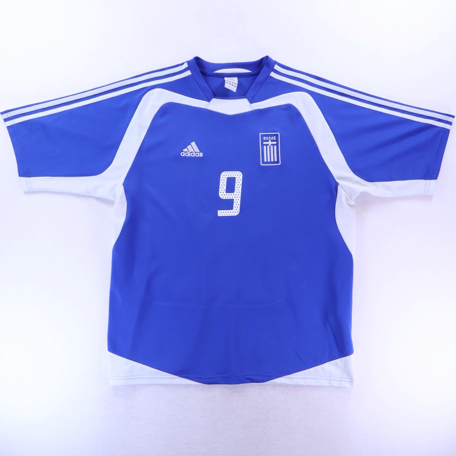 Greece Charisteas #9 2004/06 Home Shirt - XL