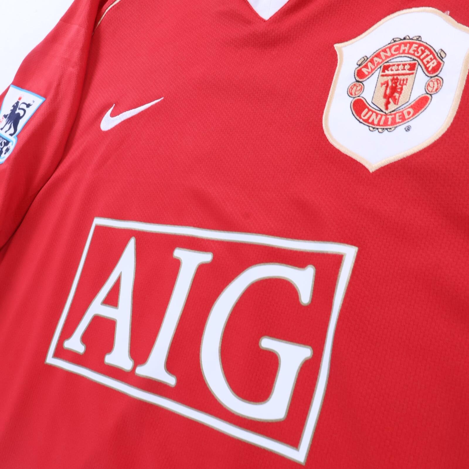 *MINT* Manchester United Ronaldo #7 2006/07 Home Shirt - L
