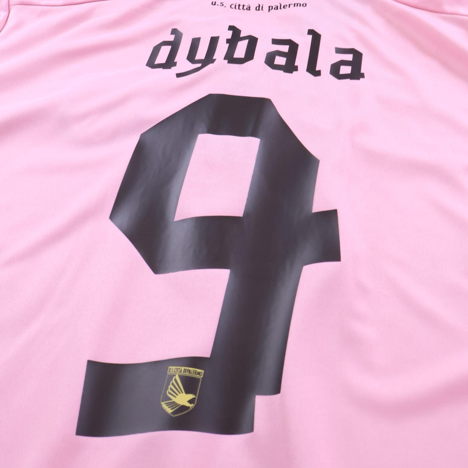 Palermo Dybala #9 2012/13 Home Shirt - XL