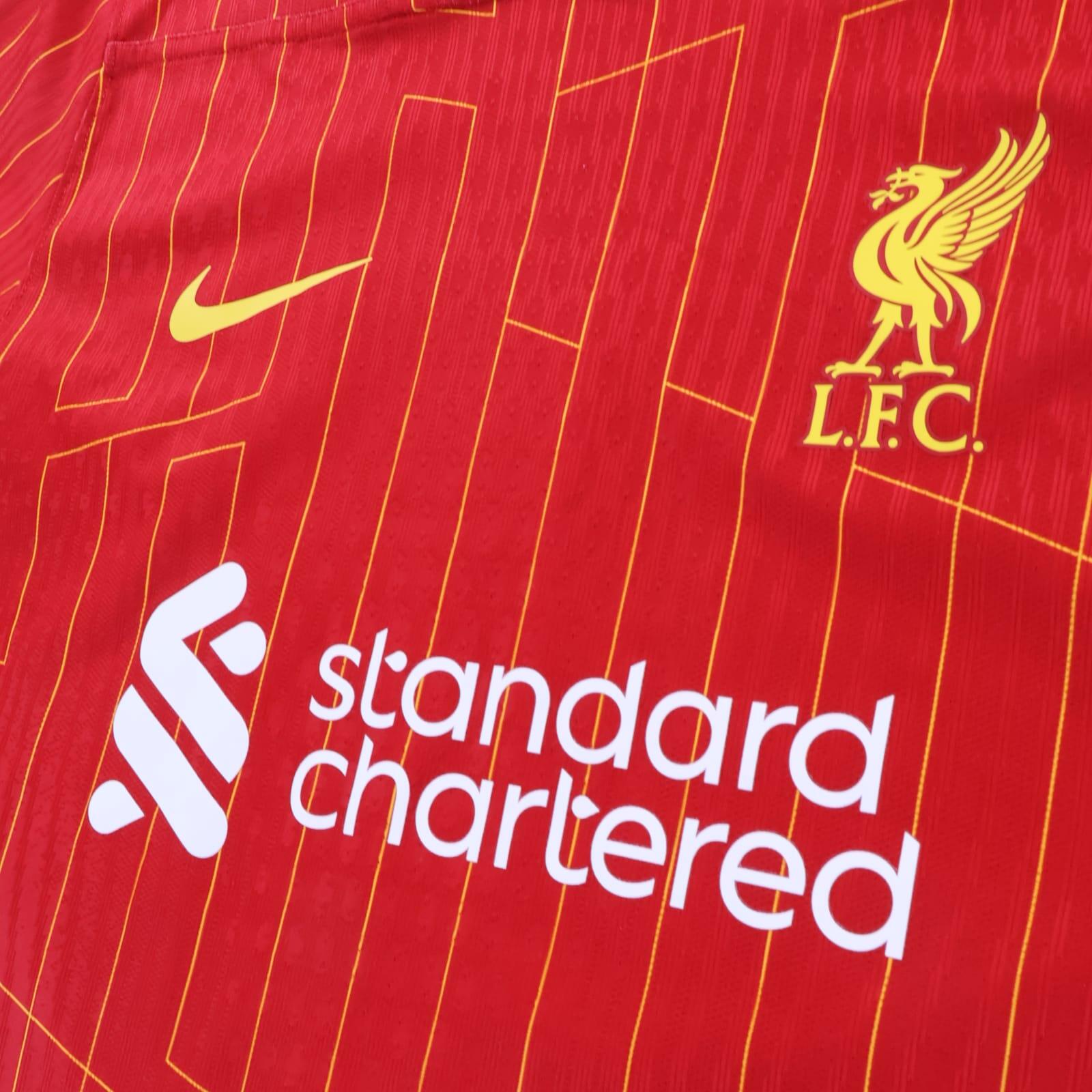 Liverpool F.C M. Salah #11 2024/25 Home Shirt - Player Issue - L