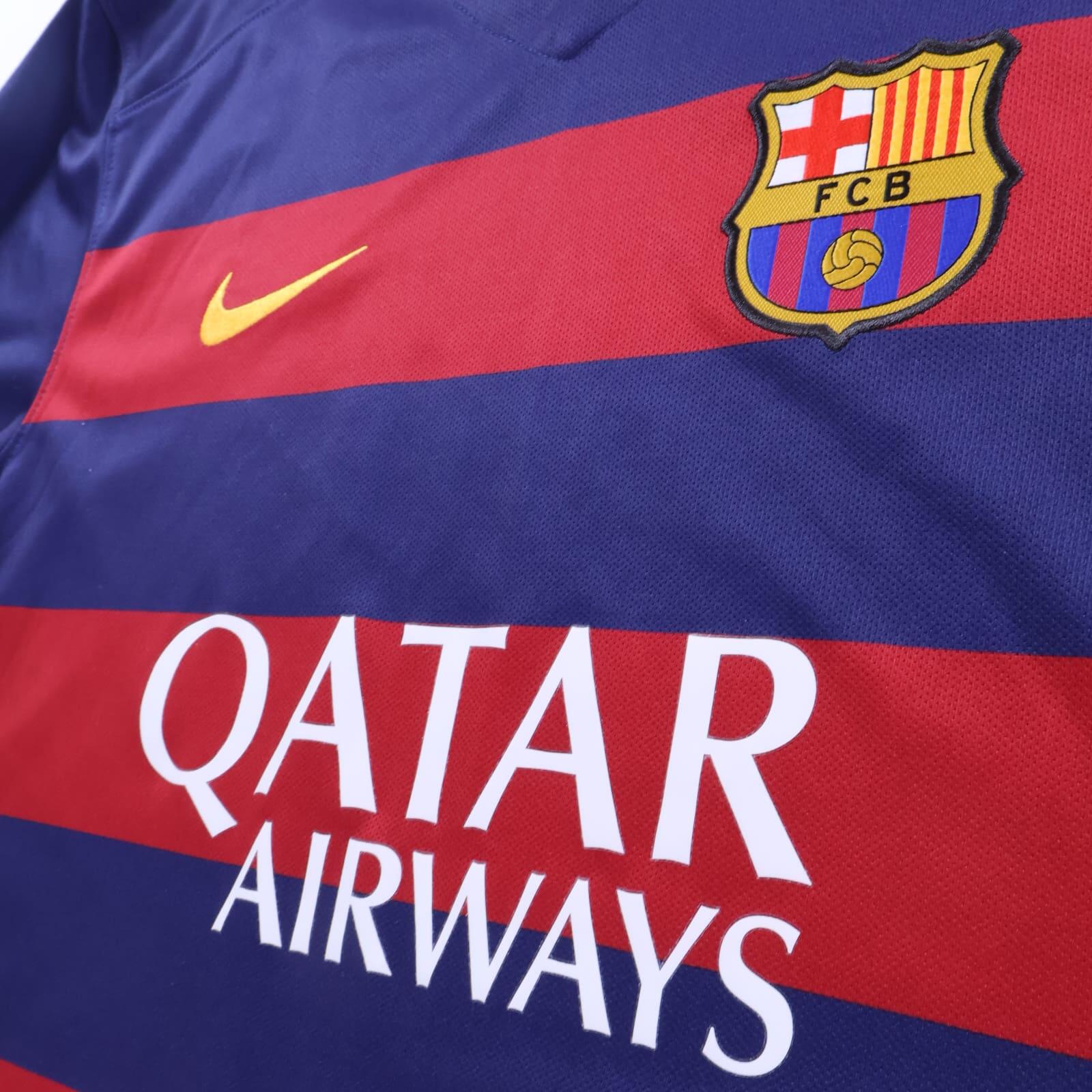 Barcelona Neymar Jr #11 2015/16 Home Shirt - L