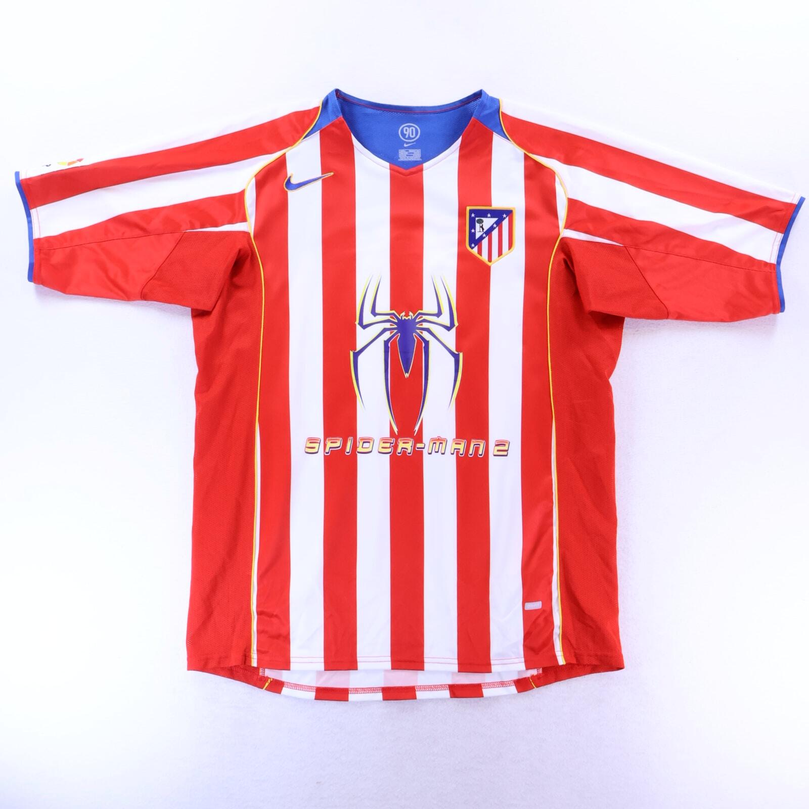 *MINT* Atlético De Madrid F. Torres #9 2004/05 Home Shirt - L