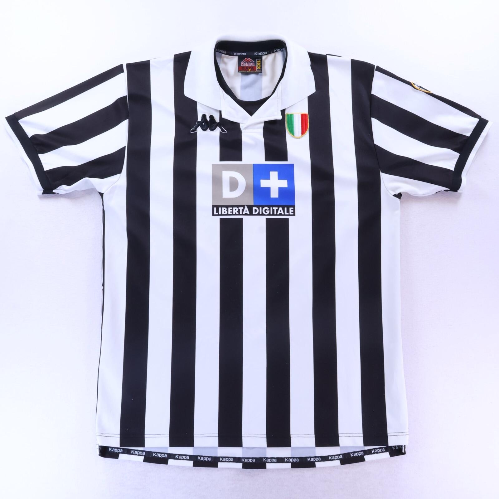 Juventus Zidane #21 1998/99 Home Shirt - 2XL