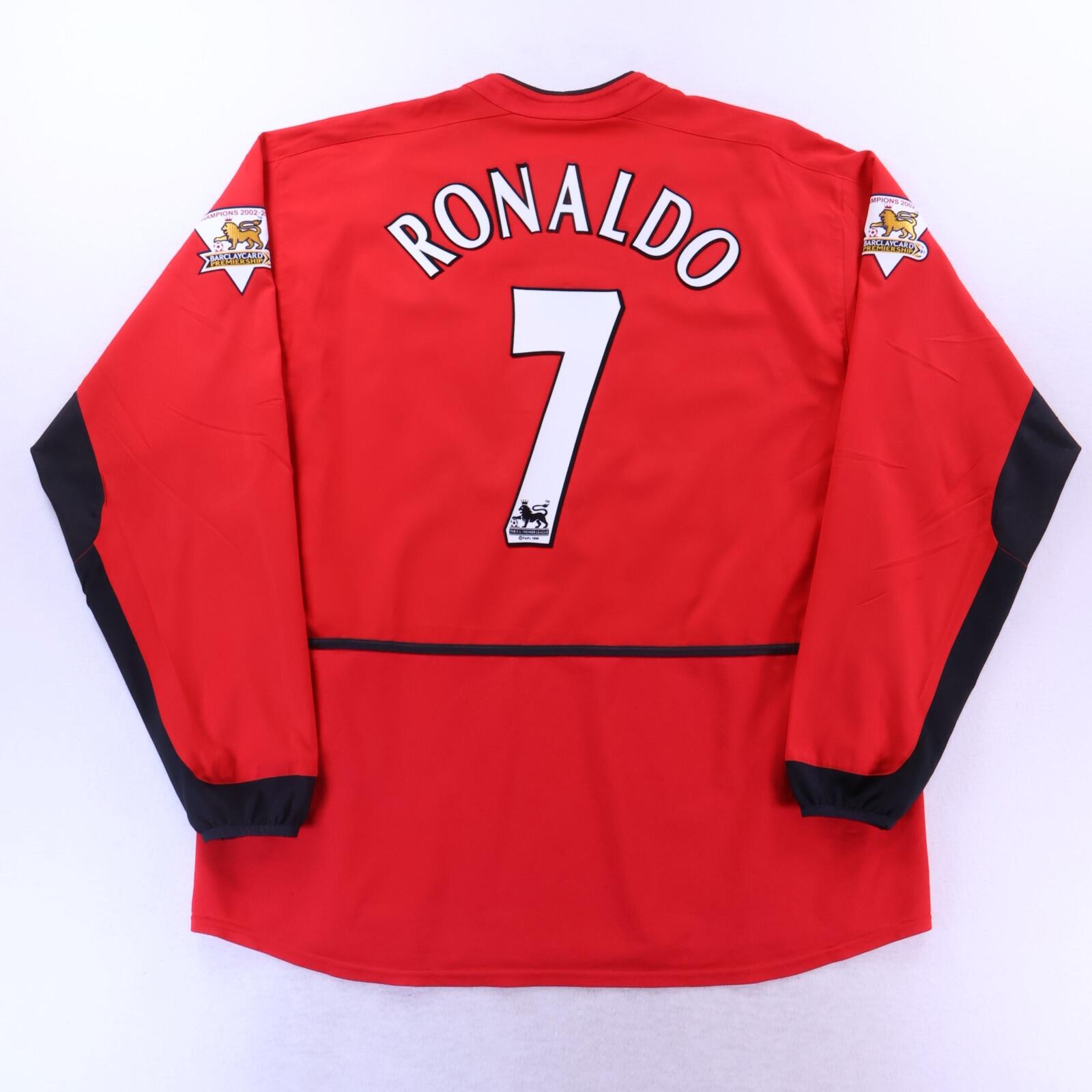 Manchester United Ronaldo #7 2002/04 Home Shirt - 2XL