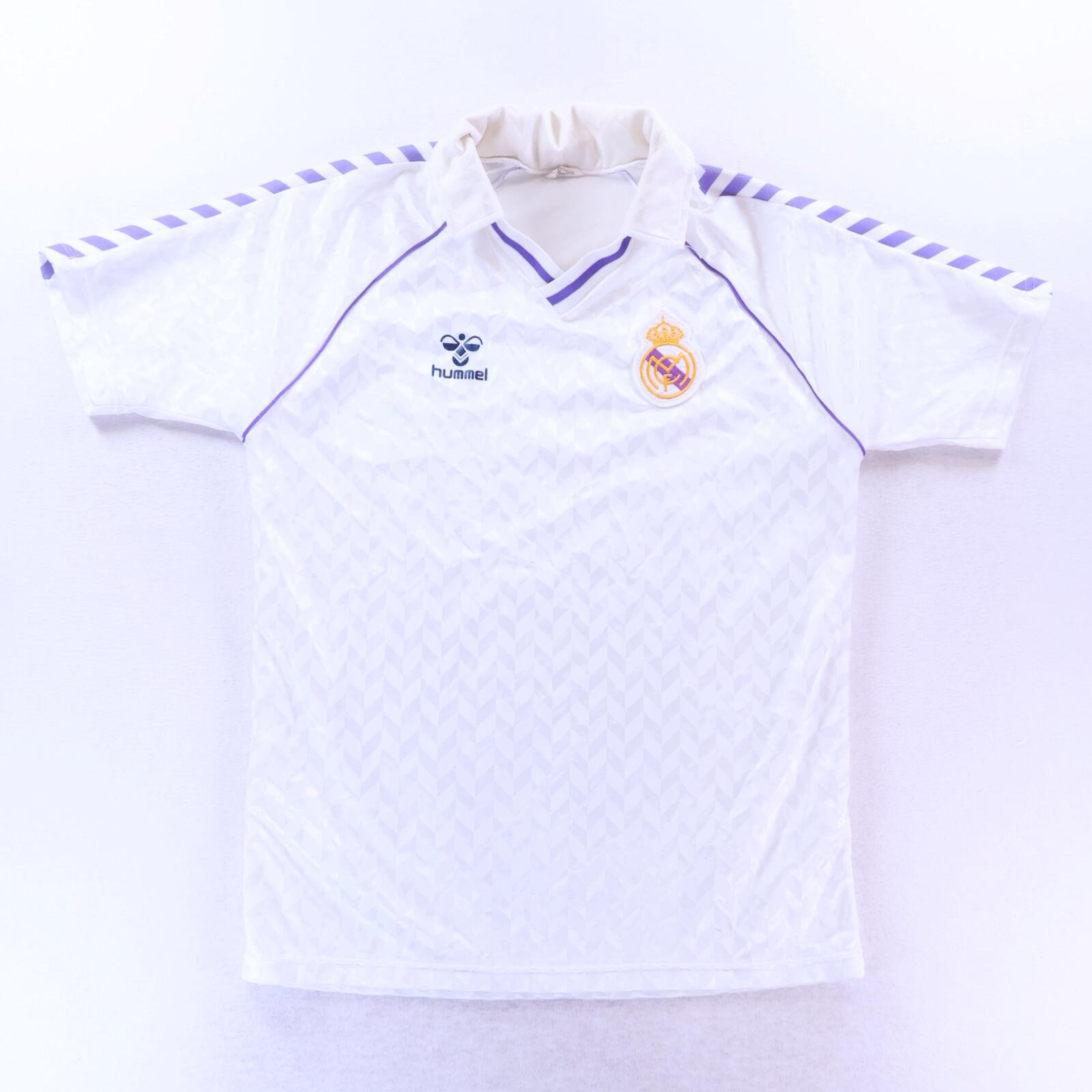 Real Madrid 1986/88 Home Shirt - XL