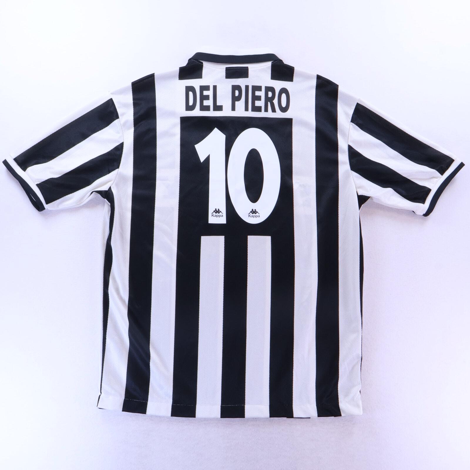 Juventus Del Piero #10 1995/97 Home Shirt - XL