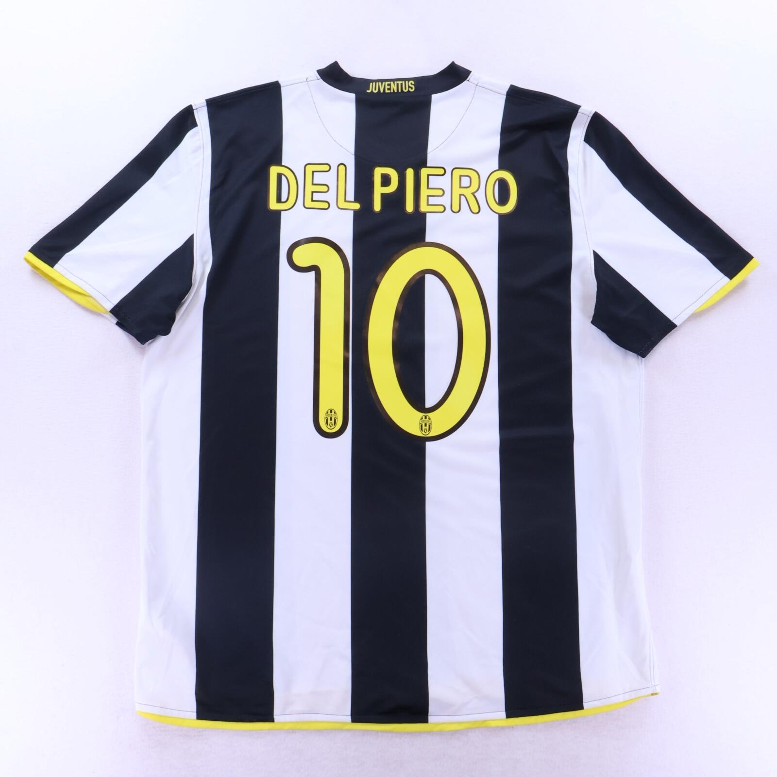Juventus Del Piero #10 2008/09 Home Shirt - XL